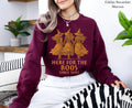 Here for the Boos Since 1692 Witch Sweatshirt,Vintage Witches Halloween Costume,Spooky Season Sweater,Womens Fall Sweatshirt, Halloween Gift