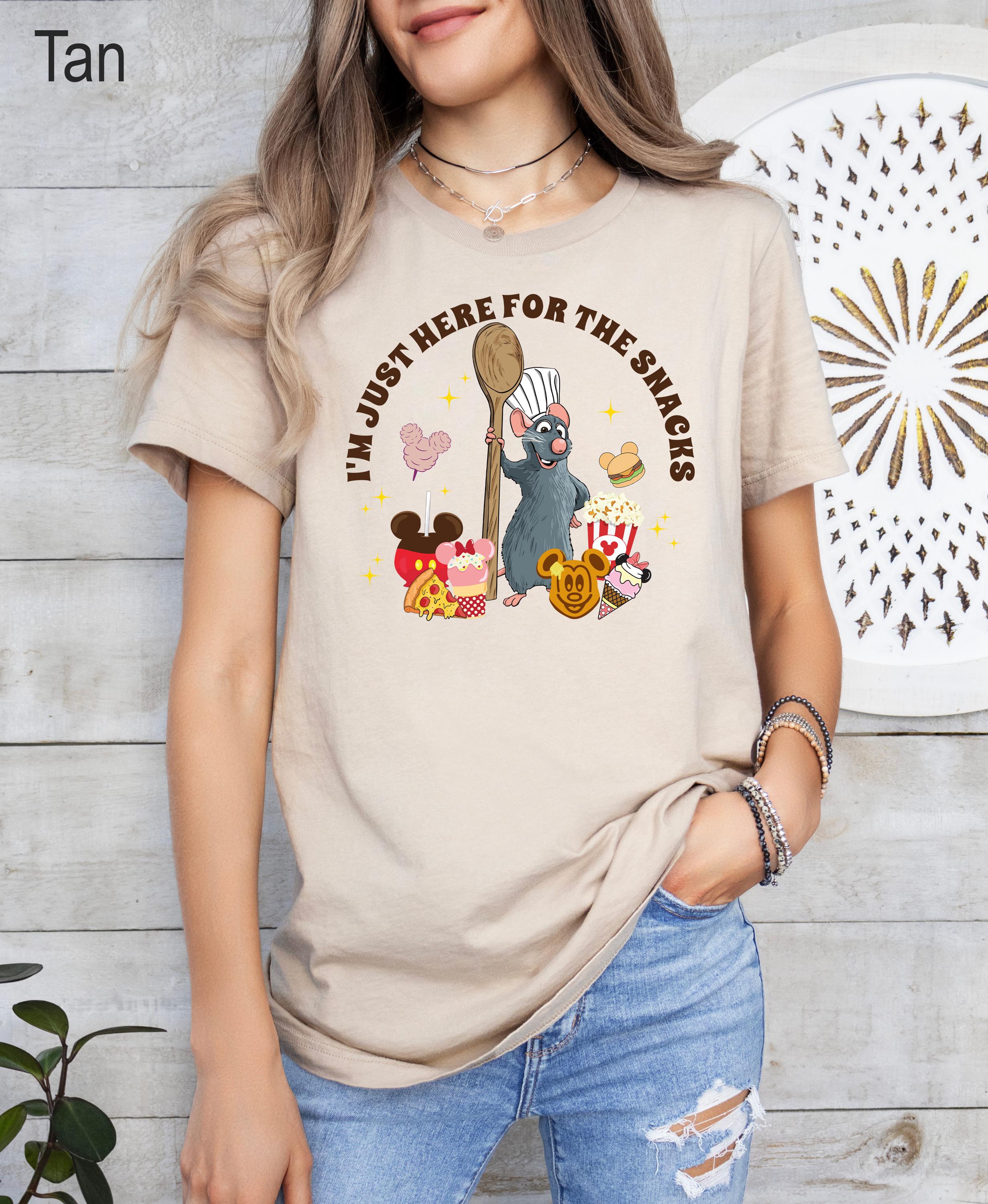 Retro Remy Ratatouille Shirt,I'm Just Here For The Snacks Family Shirt,Disney Family Shirt,Little Chef Ratatouille Tee,Disney Snacks Shirt