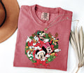 Mickey and Friends Christmas Shirt, Mickey Mouse Santa T-Shirt, Family Mickey Minnie Mouse Gift, Disney Mickey Friends Xmas Shirts Gifts