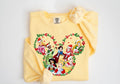 Mickey Mouse Ear Disney Princess Sweatshirt,Disney Princesses Xmas Sweatshirt,Disney Christmas Girls Squad Sweatshirt,Xmas Princess Sweater