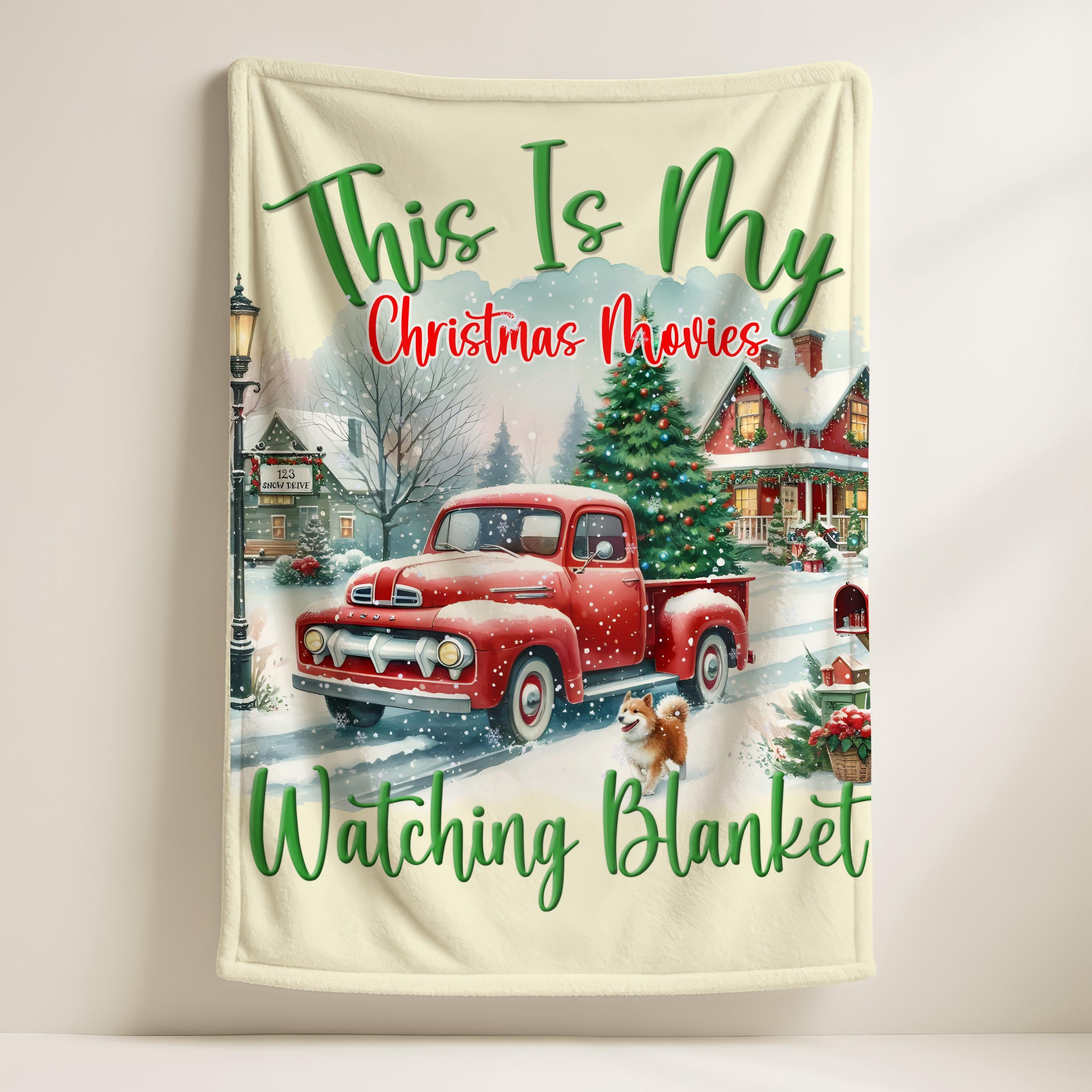 This is My Christmas Movies Watching Blanket,Christmas Blanket Gift, Family Christmas Blanket,Christmas Movie Blanket, Christmas Gift