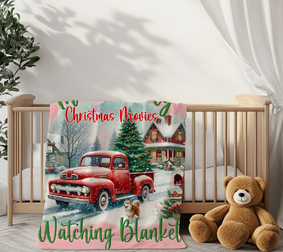 This is My Christmas Movies Watching Blanket,Christmas Blanket Gift, Family Christmas Blanket,Christmas Movie Blanket, Christmas Gift