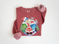 Inside Out Christmas Sweatshirt, Disney Inside Out Christmas Crewneck, Merry Christmas Sweater, Disney Christmas Inside Out Sweatshirt GİFT