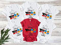 Disney 2025 Trip With Custom Name Shirt,Disney Vacation Family Shirt,Disney Kids Tee,Matching Family Disney Shirt, Disney Vacation T-Shirt