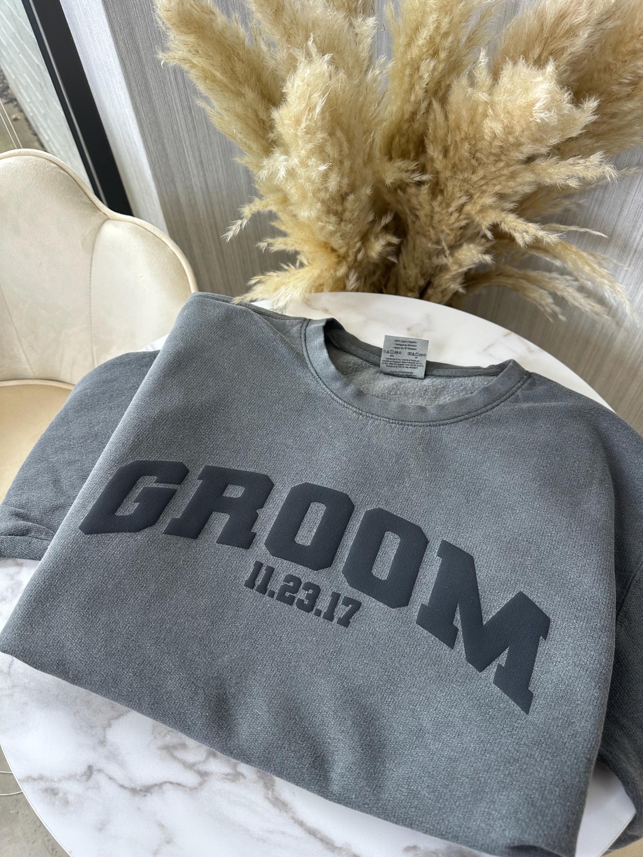 Custom Team Name Sweatshirt, Comfort Colors, Puff, Embossed, Gift for Friend, School Spirit Sweatshirt, Mascot Sweatshirt, 3D Embossed Puff
