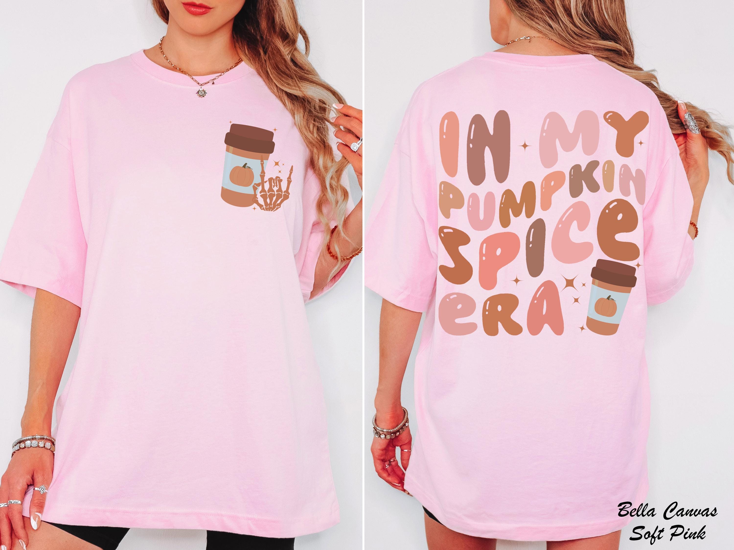 In my Pumpkin Spice Era Shirt,Autumn Coffee Lover Shirt,Trendy Fall Graphic Tee,Pumpkin Season Shirt,Pumpkin Season Shirt,Trendy Halloween