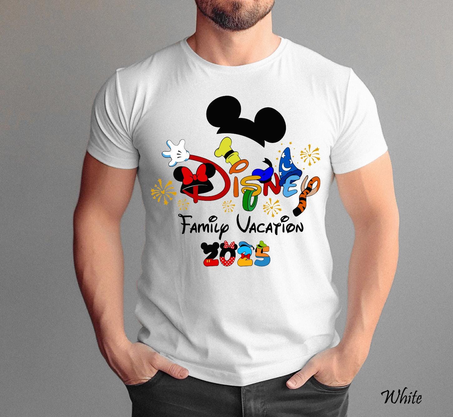Disney Family Vacation 2025 T-Shirt, Disney Cruise Group Shirt, Disney Cruise 2025 Shirt, Disney Family Matching Shirt, Disney Kids Tee