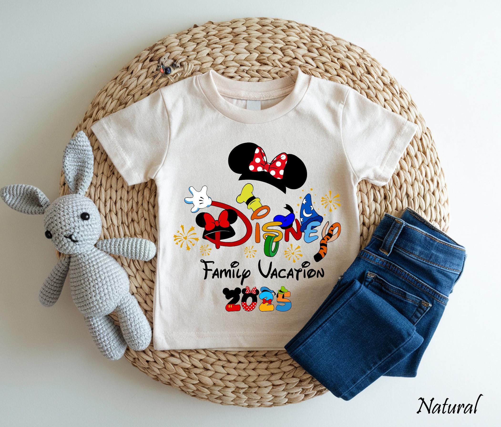 Disney Family Vacation 2025 T-Shirt, Disney Cruise Group Shirt, Disney Cruise 2025 Shirt, Disney Family Matching Shirt, Disney Kids Tee