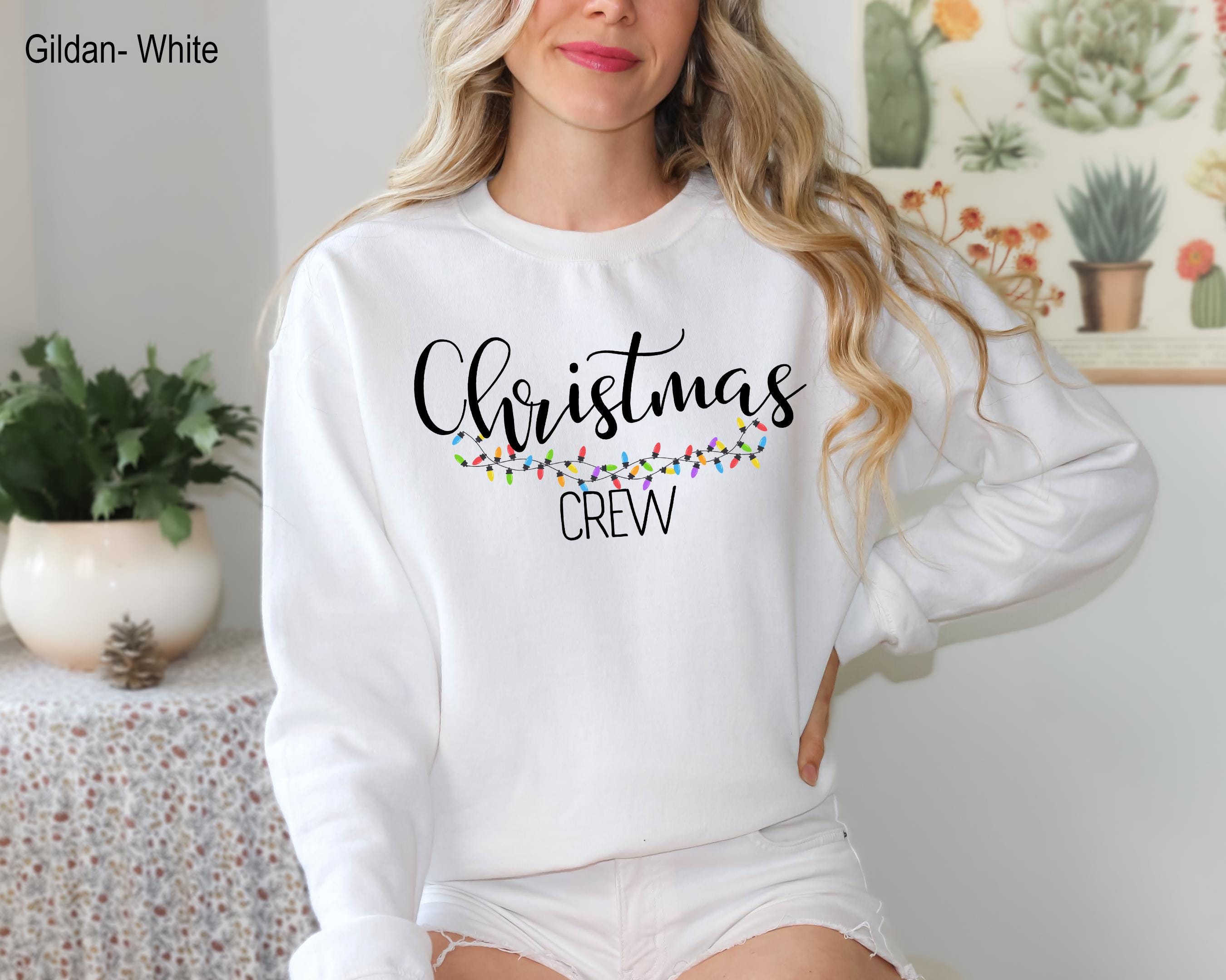 Christmas Crew Sweatshirt, Family Christmas Sweatshirt, Matching Family Christmas Shirts, Christmas Party Crew Tee, Christmas Matching Tee