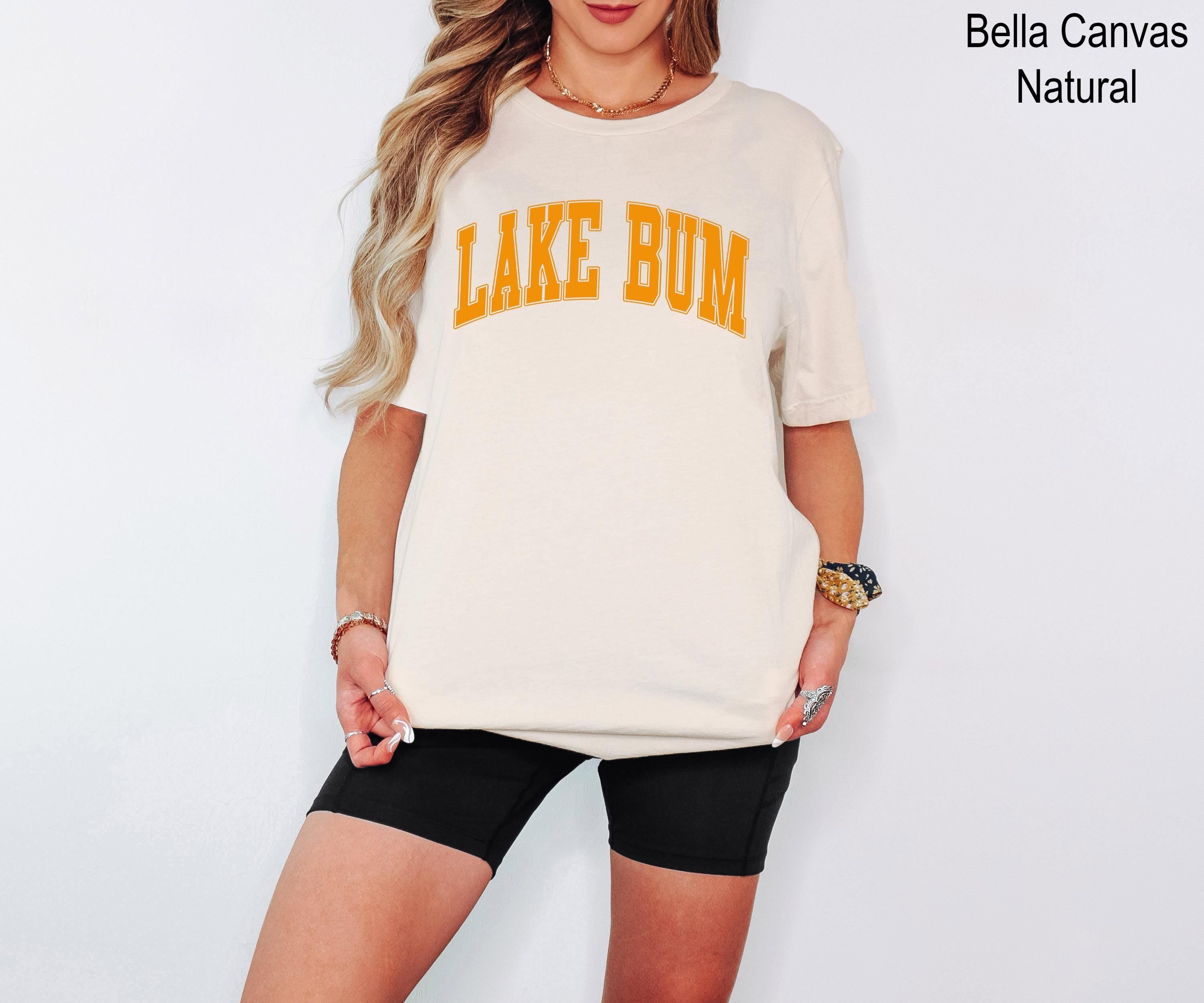 Lake Bum Shirt, Lake Lover Gift, Lake Shirt, Lake Life Shirt, Summer Shirt, Summer Vacation Gift, Boating Shirt, River Lake Bum T-shirt