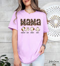 Halloween Mama Shirt with Kids Name Shirt,Halloween Gift for Mom,Cute Mom Shirt, Funny Ghost Mama Shirt, Personalized Halloween Mama Shirt