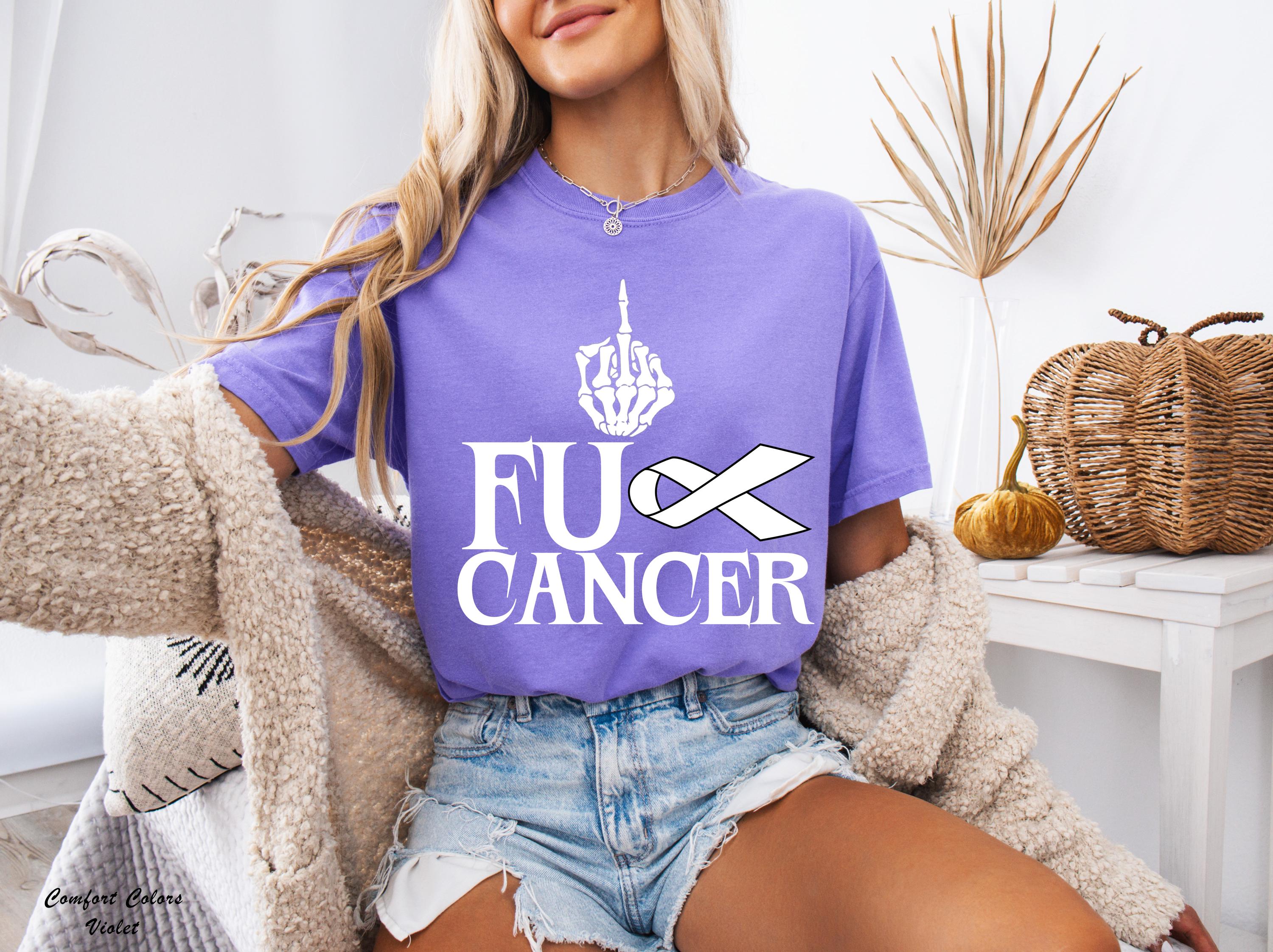 Fuck Cancer Shirt,Breast Cancer Shirt,Cancer Awareness Shirt,October Breast Cancer Awareness Shirt,Cancer Survivor Tee,Support Fighter Tee