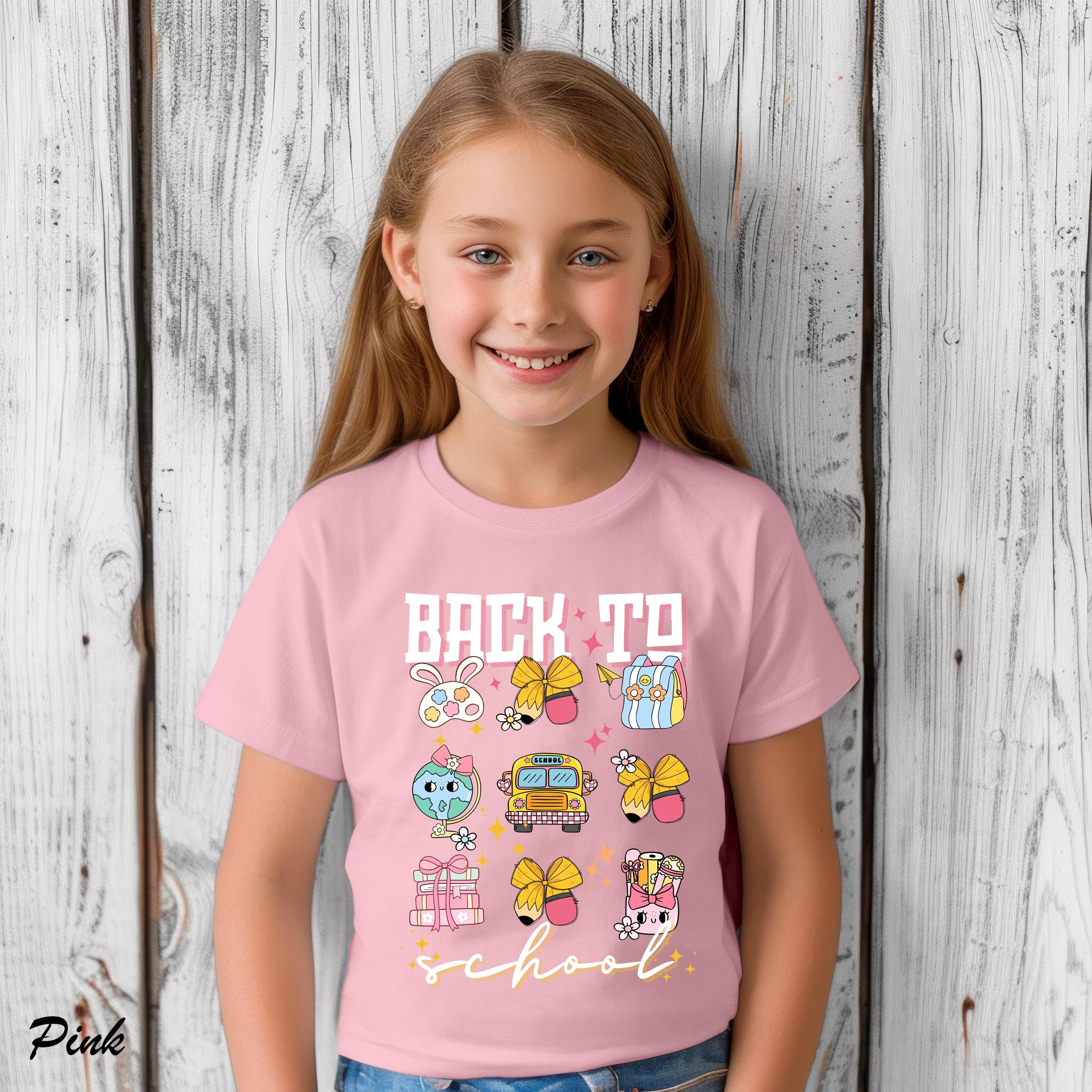 Back to School Shirt, Kids School Shirt, School Gift for Kids, Child Back to School, First Day Of School Shirt, Cute Grade Level T-Shirt