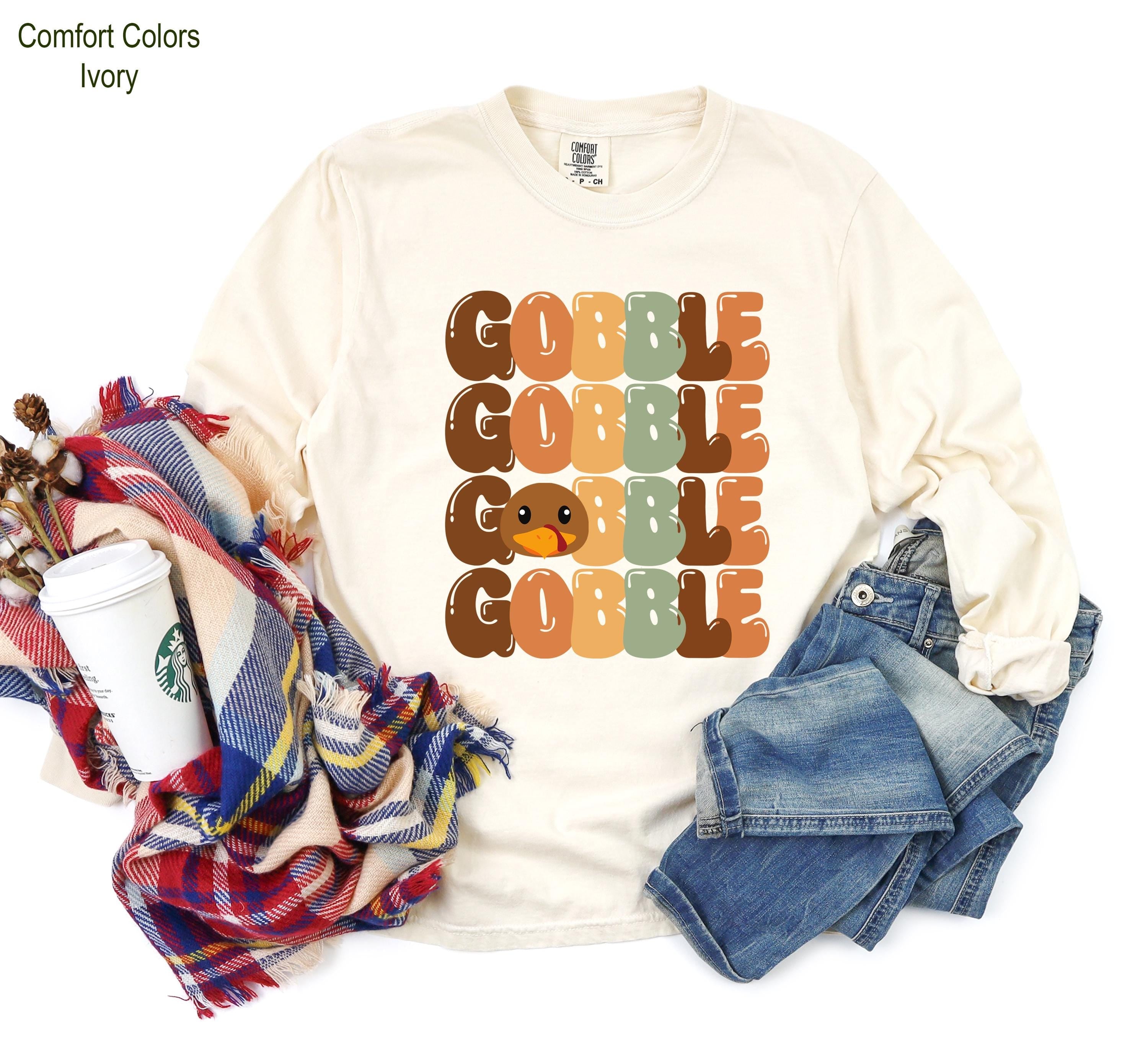 Thanksgiving Gobble Sweatshirt,Turkey Sweatshirt, Funny Thanksgiving Sweatshirt, Thanksgiving Shirt, Thanksgiving Dinner Match, Turkey Day