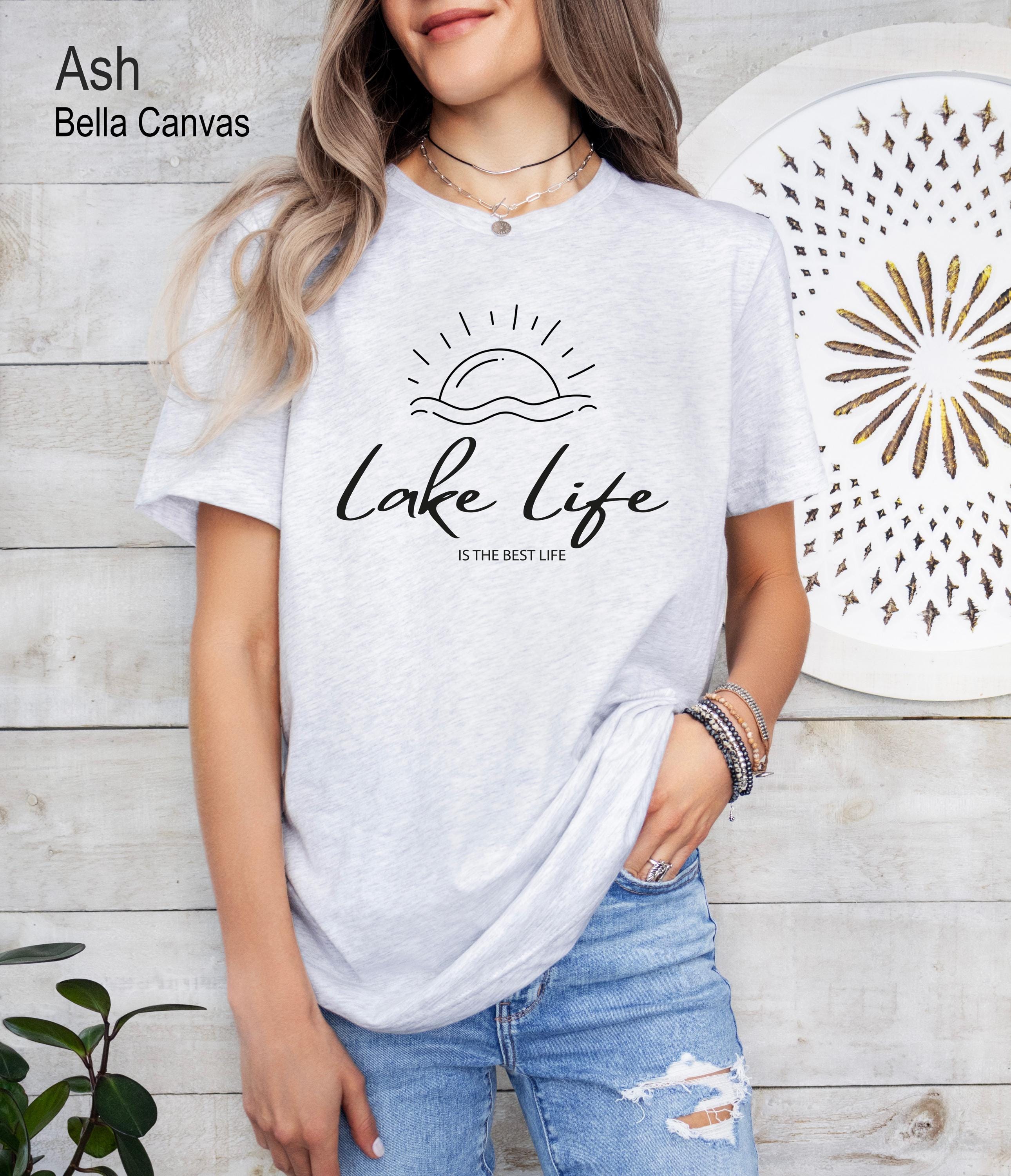 Lake Life Is The Best Life Shirt, Lake Vibes Shirt, Like Life Shirt, On The Lake, Gift for Travel Lover, Vacation Shirts, Camper Shirt