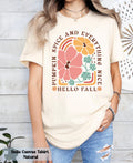 Hello Fall Shirt, Pumpkin Spice and Everything Nice Shirt, Floral Fall Shirt, Cute Fall Shirt, Fall Vibes Shirt, Pumpkin Spice Lover Tee
