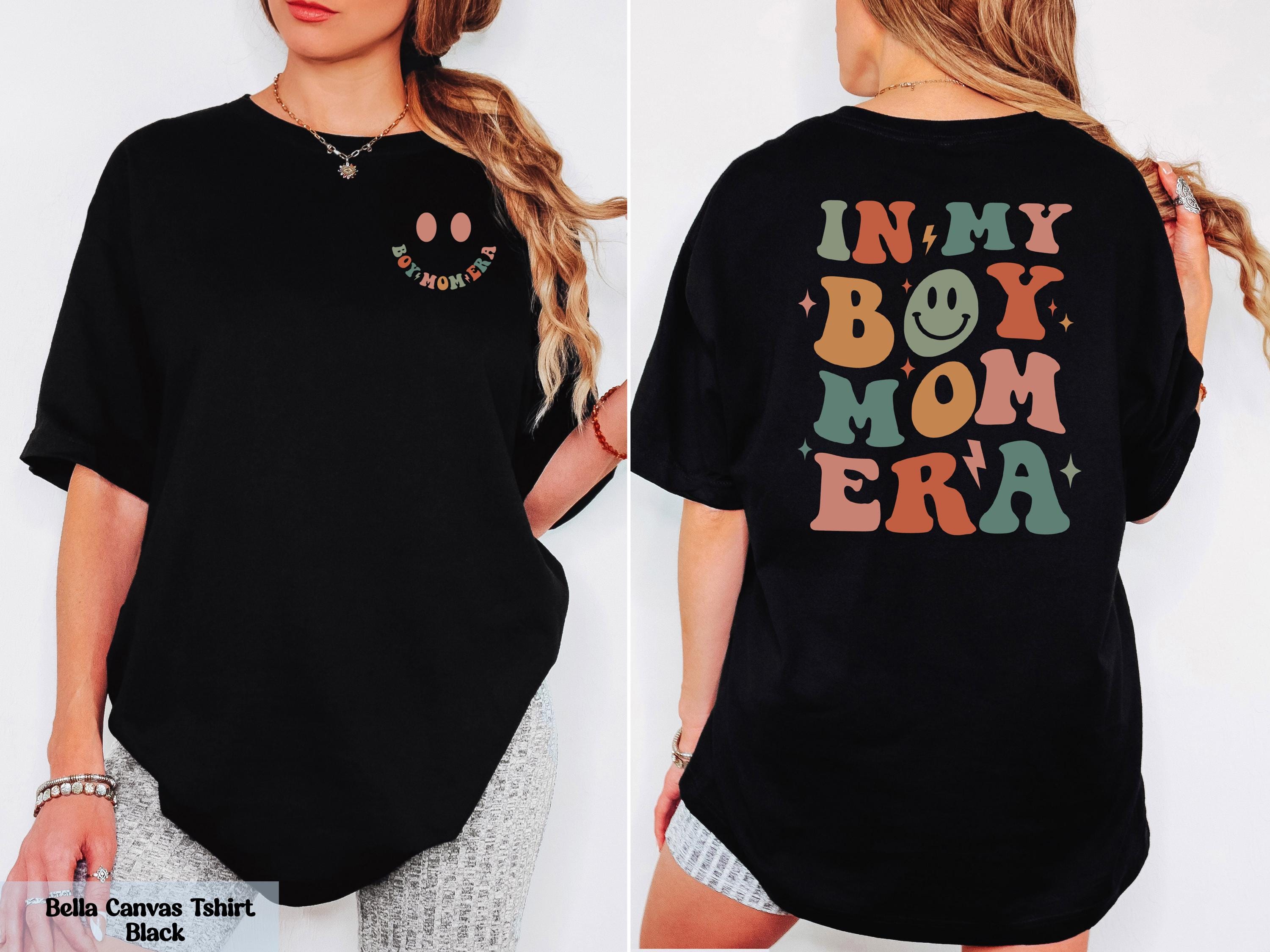 Comfort Colors In My Boy Mom Era Shirt, Boy Mama Club Tee, Trendy Cozy Mom Shirt, Shirt for Boy Mom, Mom of Boys Shirt,  Boy Mom Era Shirt