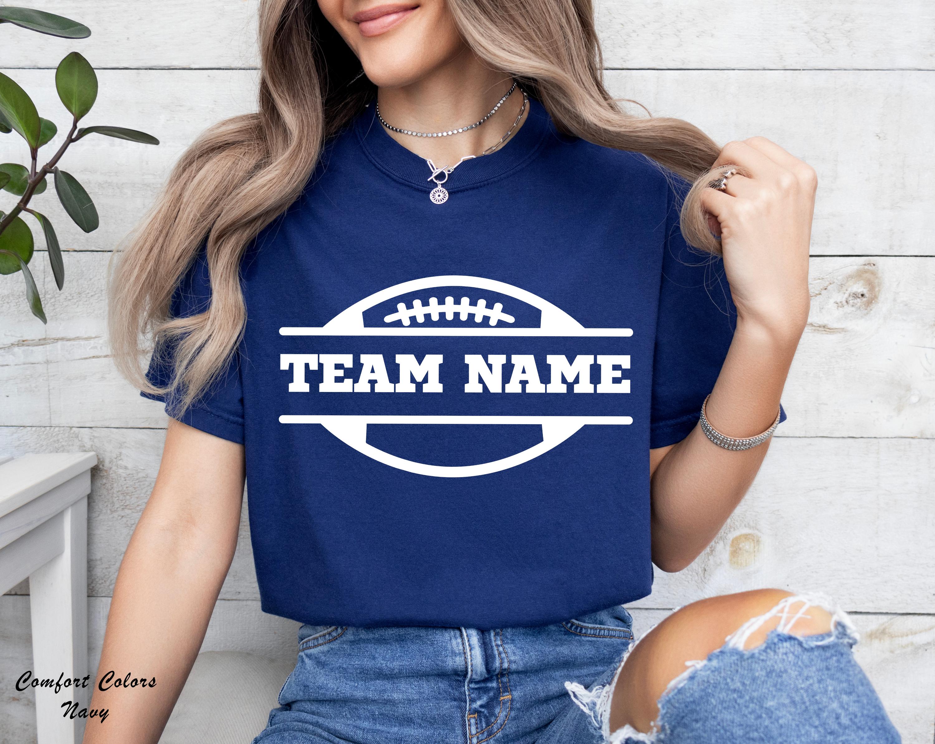 Custom Football Team Shirt, Football Template Shirt, Personalized Football Shirt, Customized Football Shirt, Football Team Fan Shirt