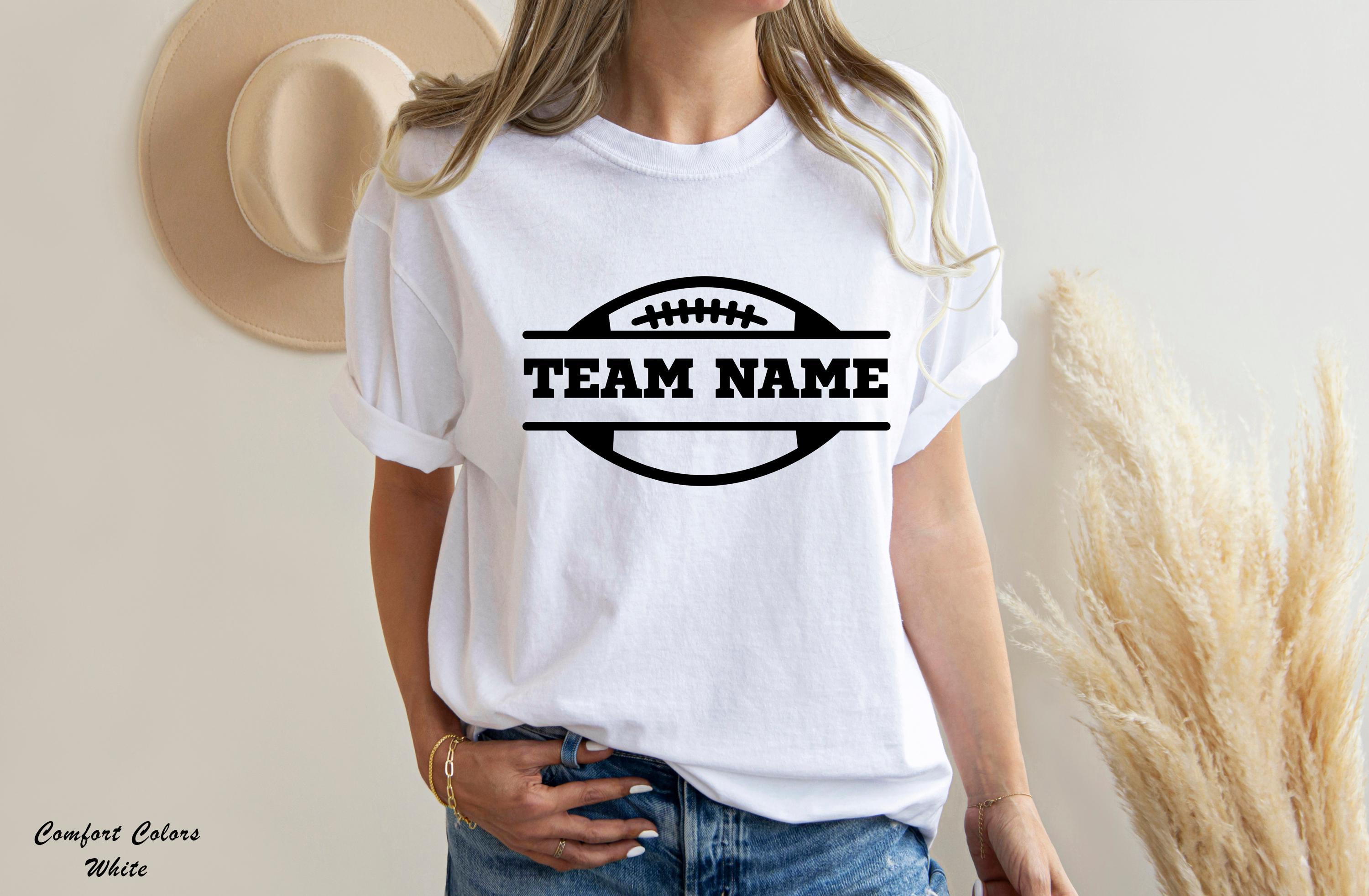 Custom Football Team Shirt, Football Template Shirt, Personalized Football Shirt, Customized Football Shirt, Football Team Fan Shirt