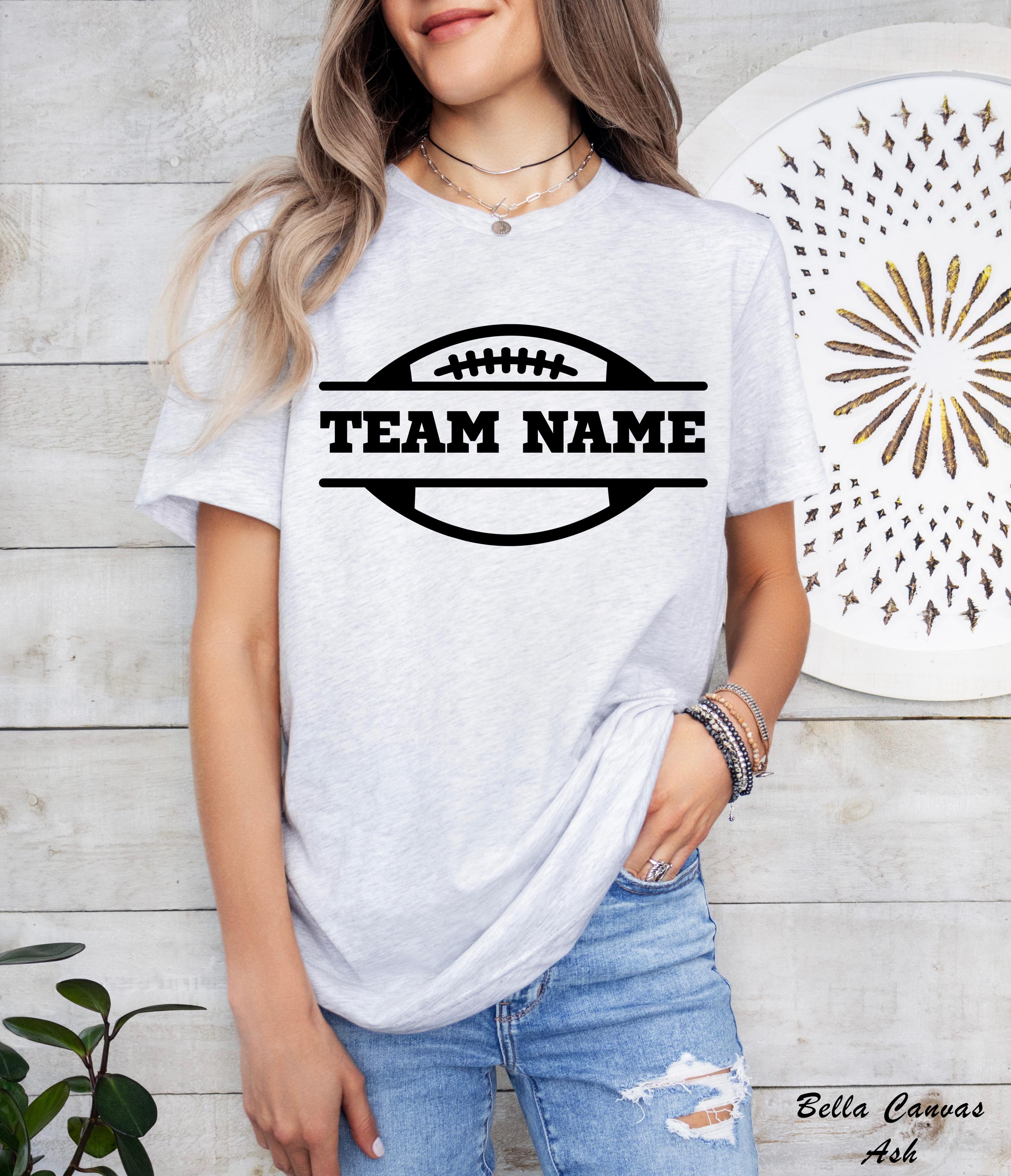 Custom Football Team Shirt, Football Template Shirt, Personalized Football Shirt, Customized Football Shirt, Football Team Fan Shirt