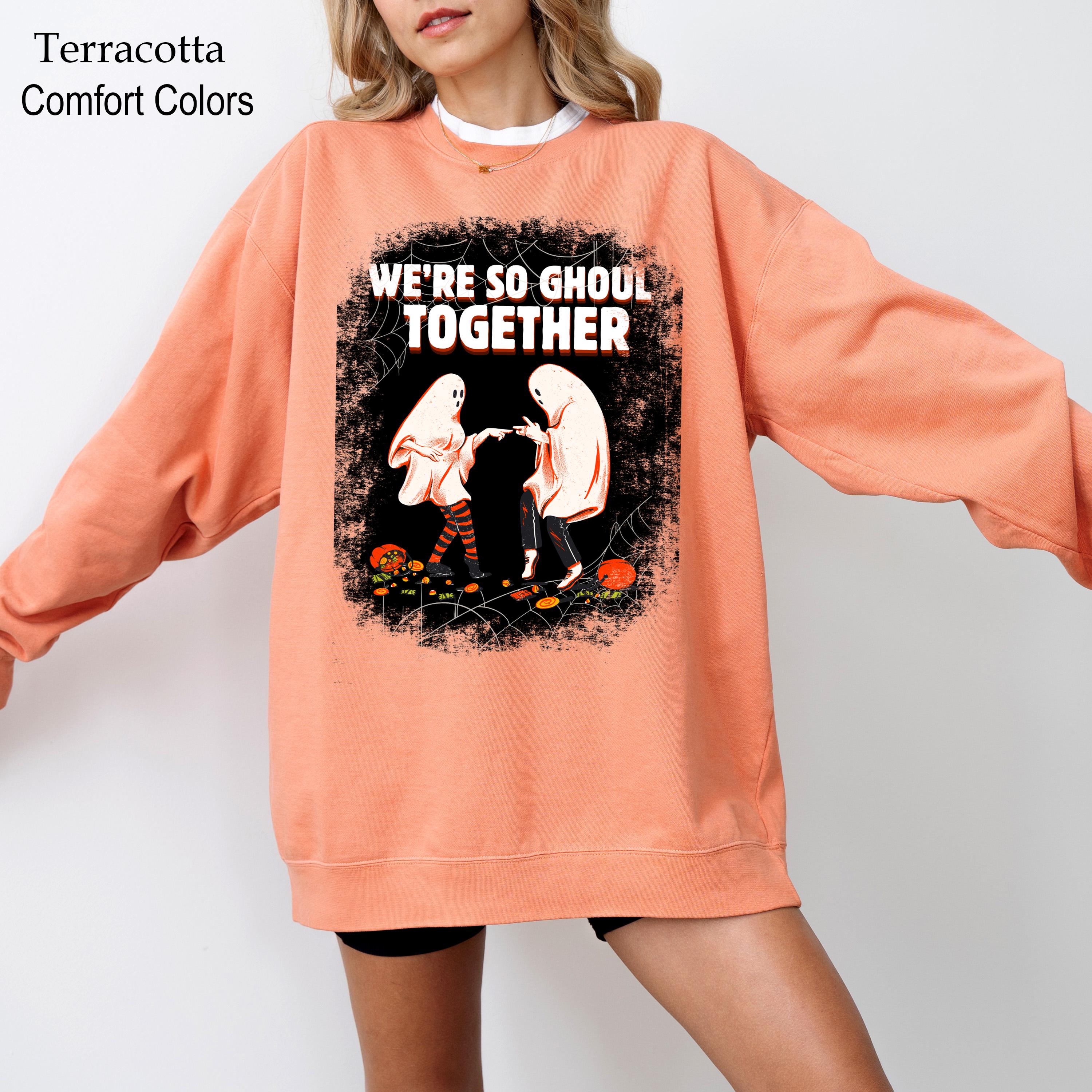 We're So Ghoul Together Sweatshirt, Ghoul Sweatshirt, Halloween Ghost Friends Shirt, Best Friends Sweatshirt, Friendly Matching Sweatshirt