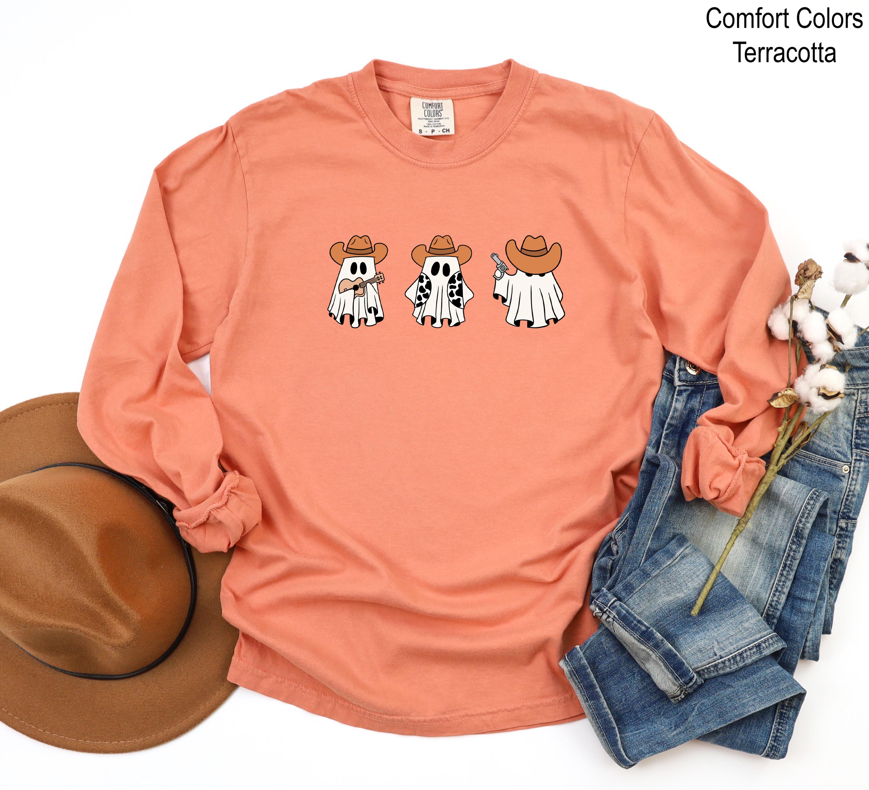 Howdy Ghost Sweatshirt, Ghost Cowboys Sweatshirt, Howdy Fall Shirt, Cute Halloween Sweatshirt, Trendy Fall Shirt, Western Halloween Shirt