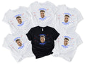 Custom Birthday Photo Name Shirt, Personalized Photo Birthday Party Tee, Funny Personalized Celebration Tee, Name Birthday Group T-Shirt