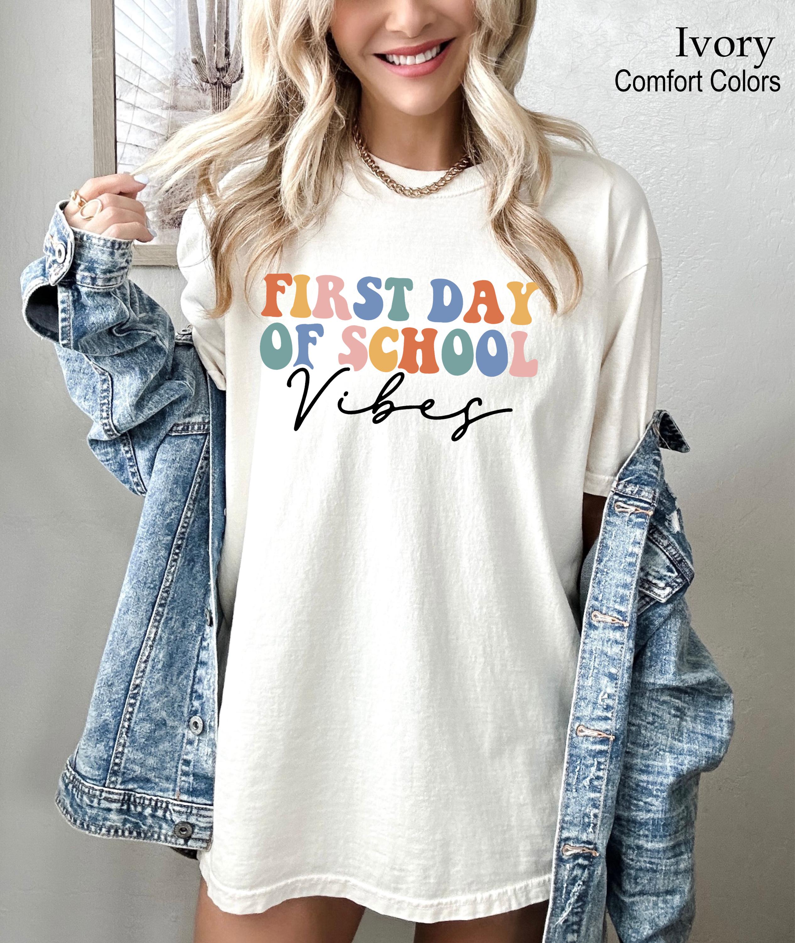First Day Of School Shirt, Back To School Shirt, Teacher Shirt, Elementary Teacher Shirt, Preppy Back To School, Kindergarten Teacher