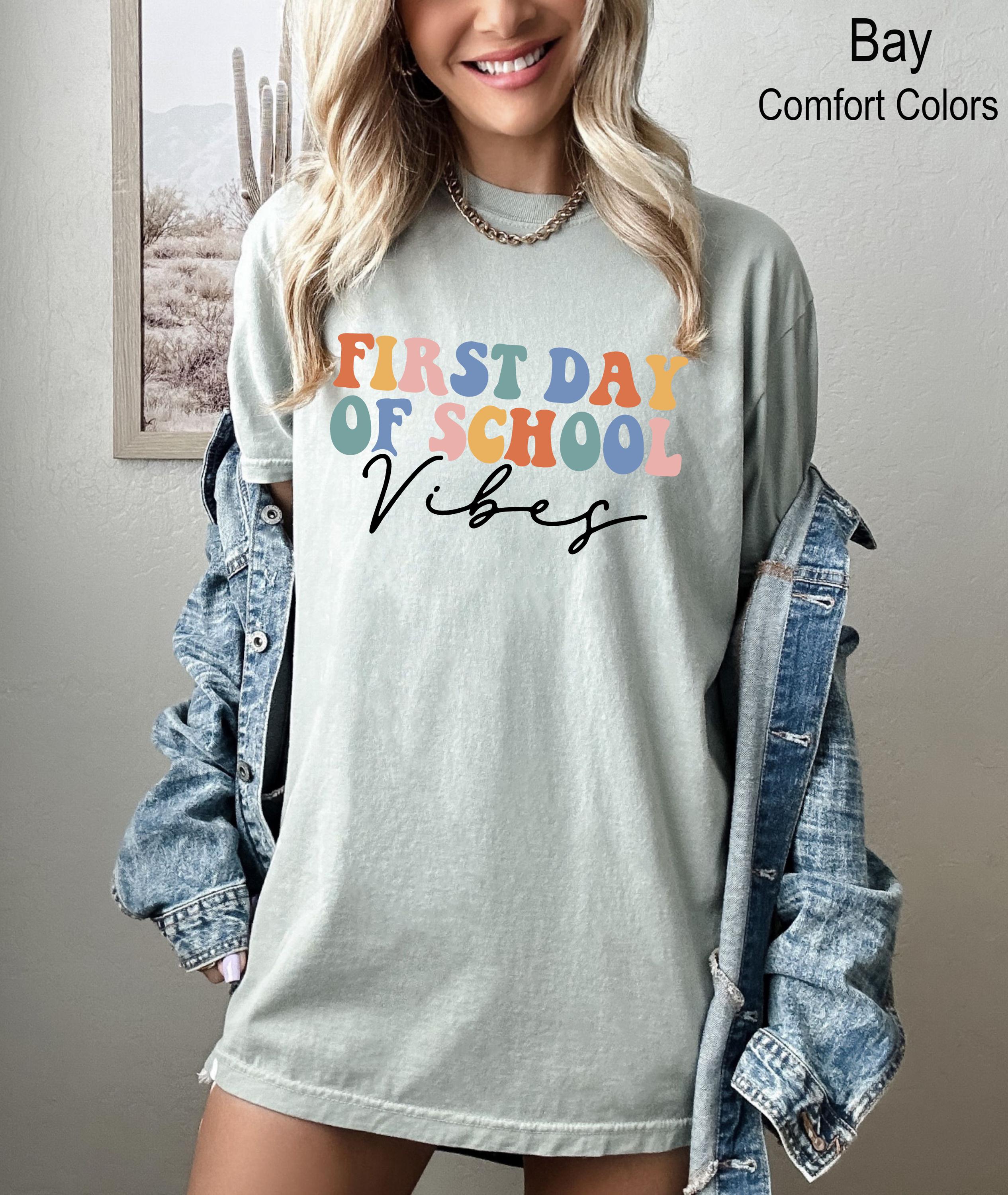 First Day Of School Shirt, Back To School Shirt, Teacher Shirt, Elementary Teacher Shirt, Preppy Back To School, Kindergarten Teacher