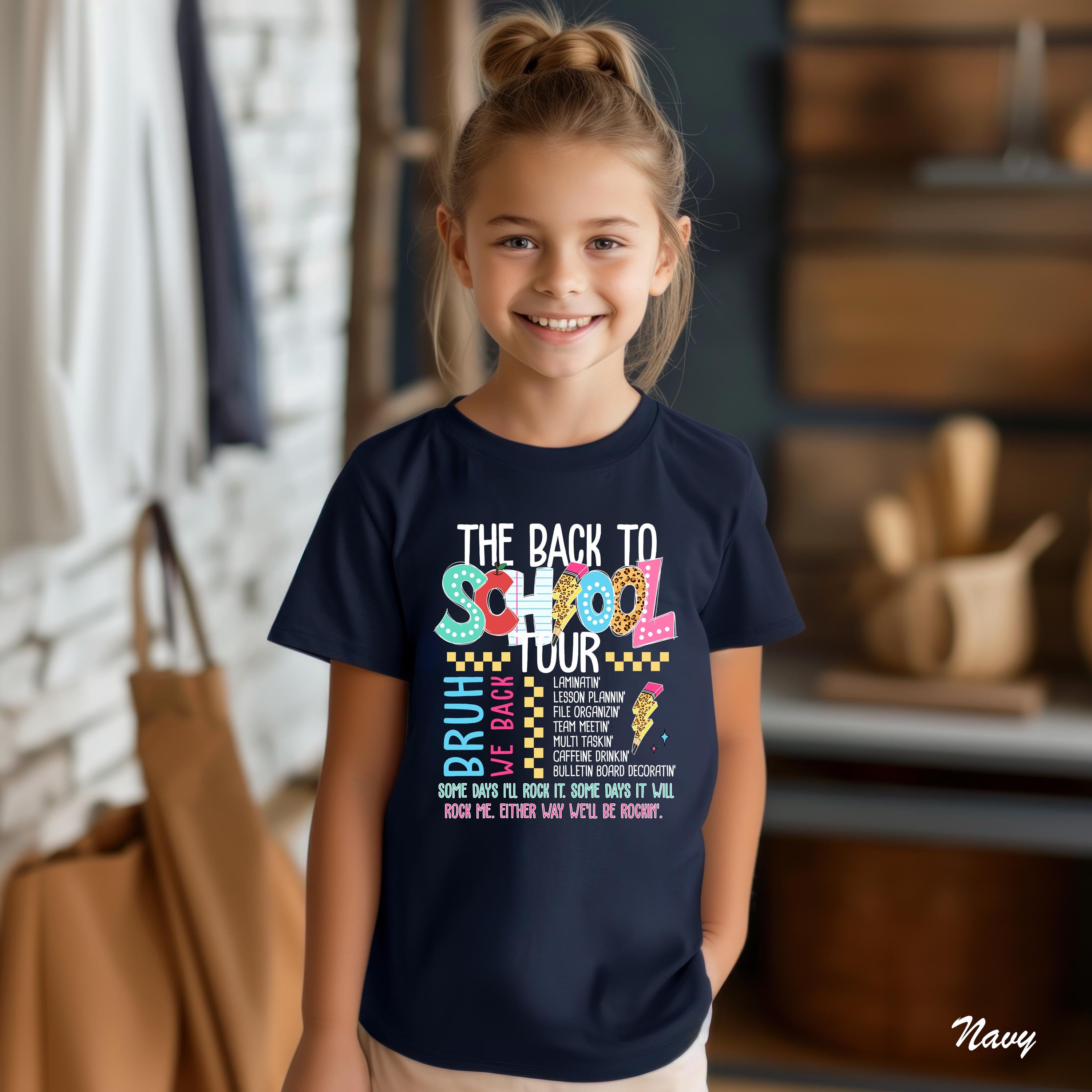 Back to School Shirt, First Day of School Shirt, Gift For Kids, Back To School Youth Shirt, Bruh We Back Shirt, Toddler School Outfit Gift