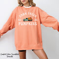Farm Fresh Pumpkins Sweatshirt, Thanksgiving Day Shirt, Fall Graphic Tee, Autumn Shirt, Pumpkin Lover Sweater, Fall Crewneck Sweatshirt