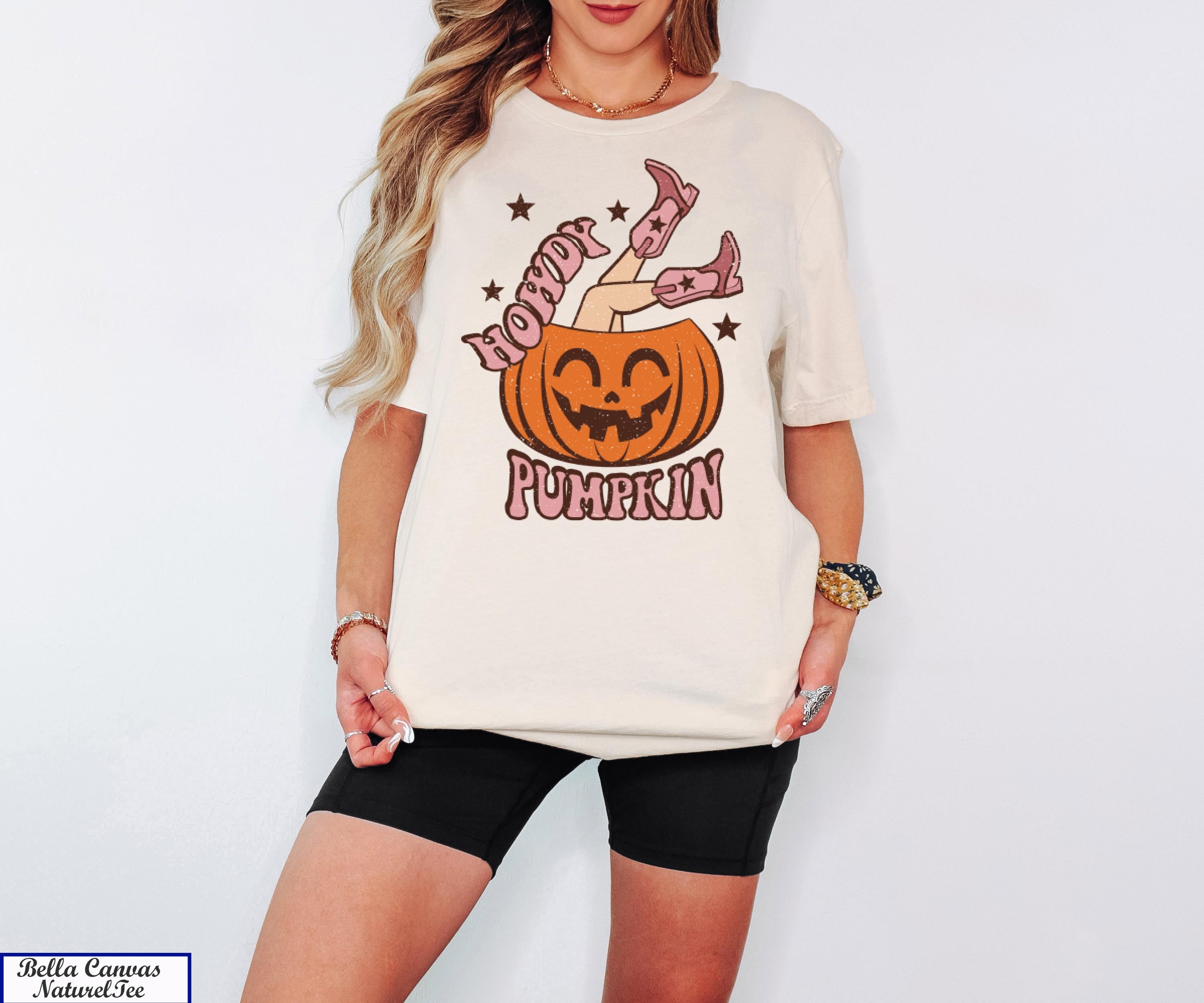 Howdy Pumpkin Western Shirt, Cute Country Howdy Shirt, Pumpkin Shirt, Pumpkin Patch Gift, Trendy Thanksgiving Tshirt, Fall Graphic Tees