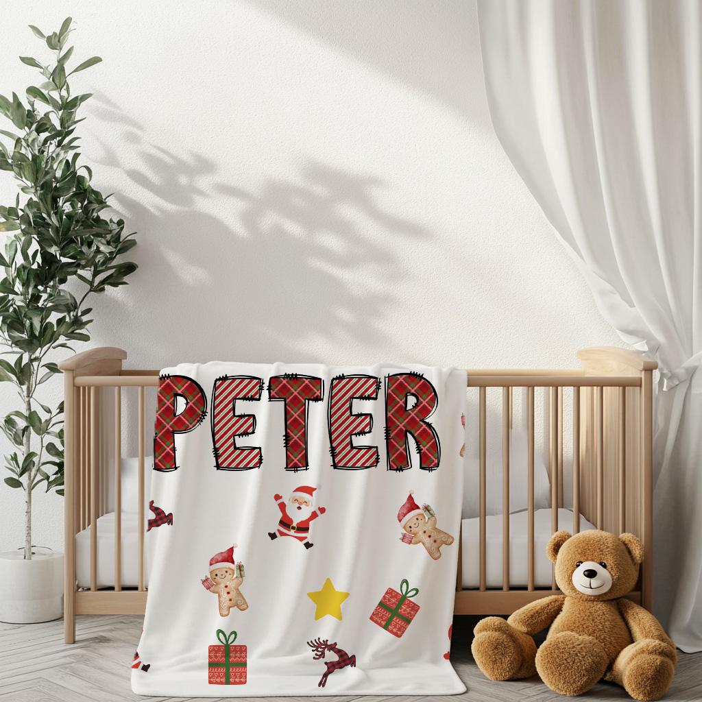 Personalized Christmas Blanket: Cozy Minky, Fleece & Sherpa Throw, tapestry, ==