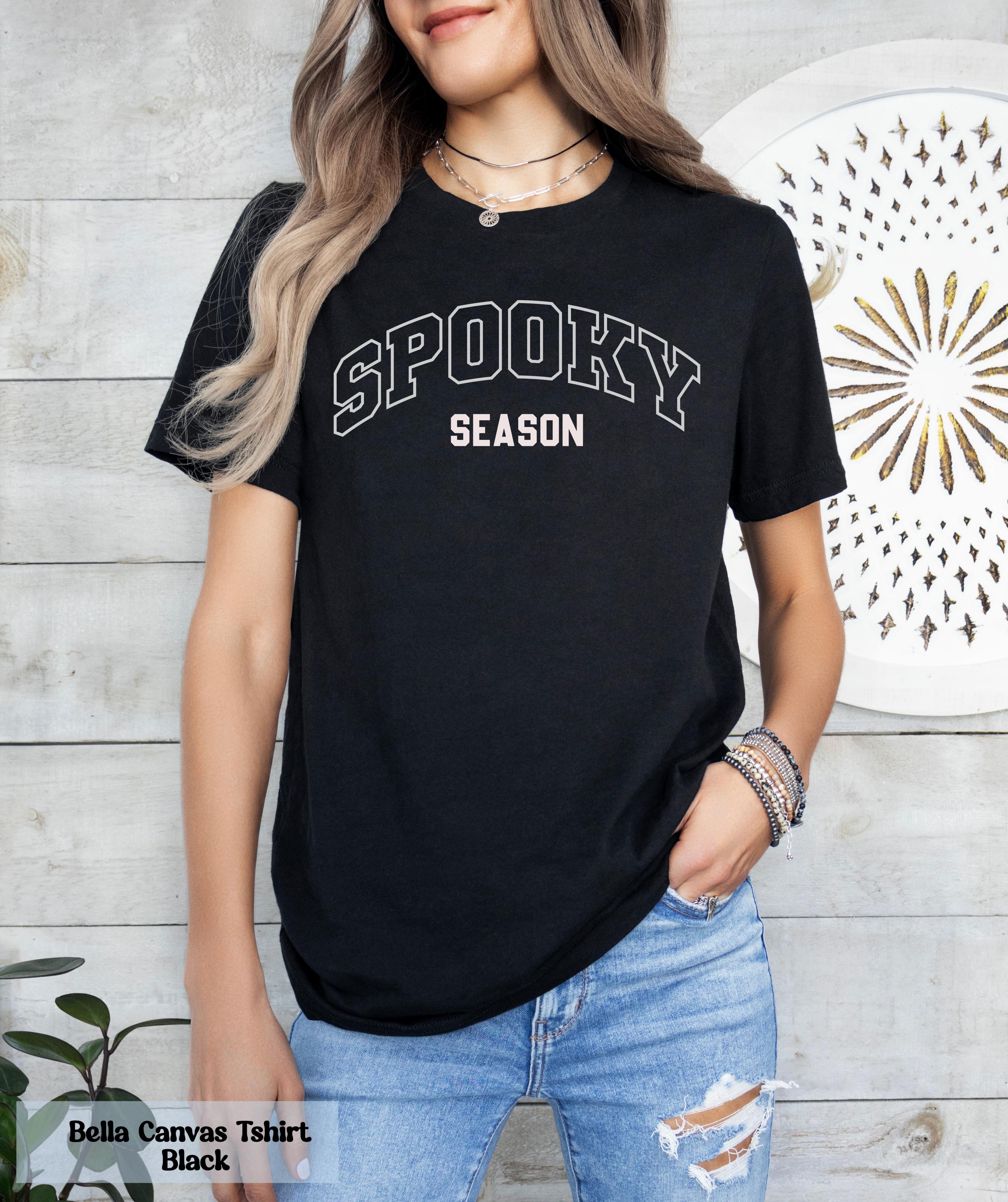Comfort Colors® Spooky Season Shirt, Spooky Halloween Shirt, Spooky Gift, Halloween Gift for Her, Women Spooky Tee, Spooky Ghost Tshirt