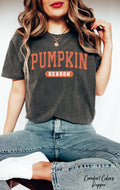 Comfort Colors Pumpkin Season Shirt, Pumpkin Halloween Shirt, Cute Fall Shirt, Thanksgiving Gift, Autumn Shirt, Spooky Season Shirt