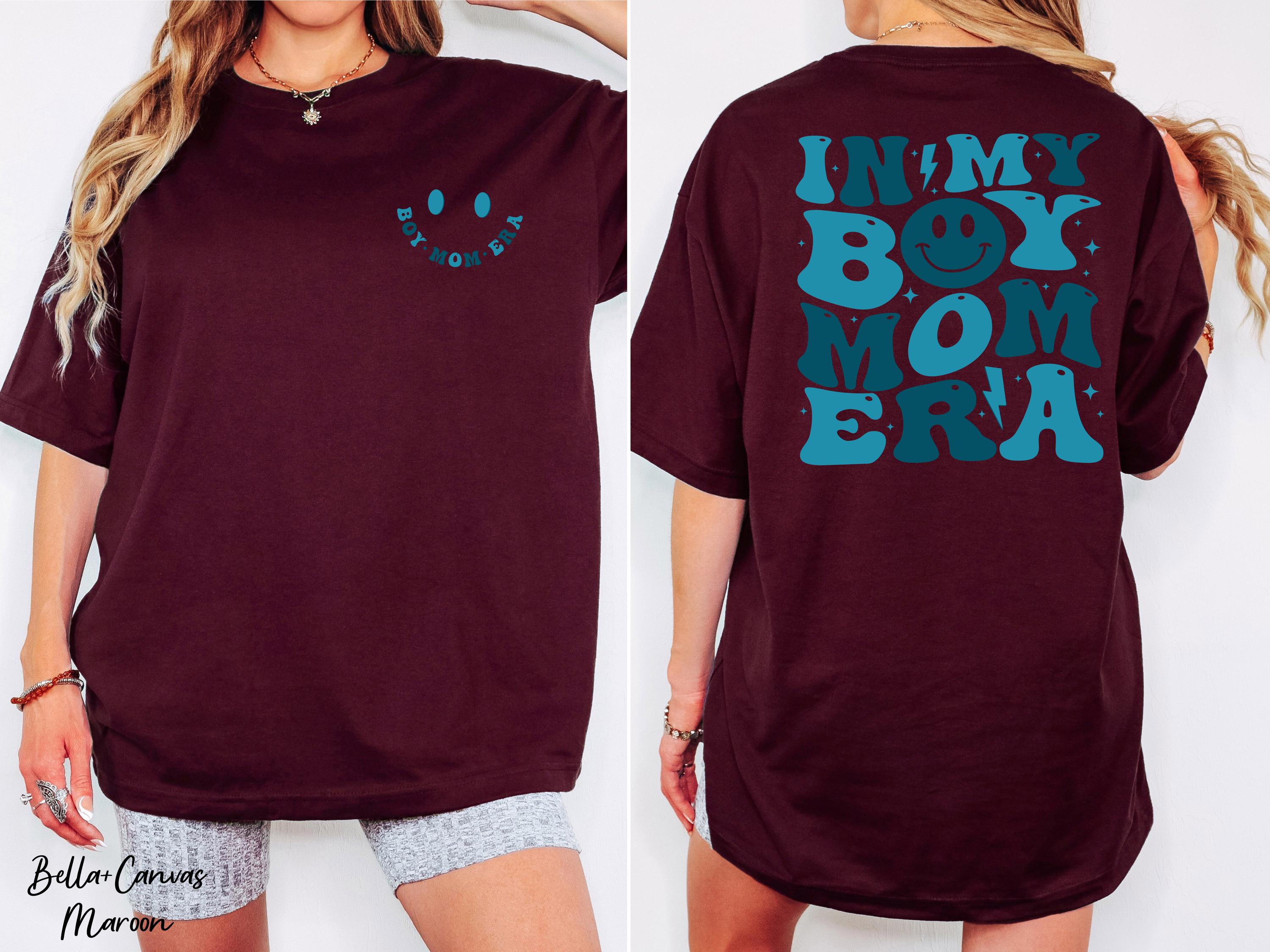 In My Boy Mom Era Shirt, Boy Mama Club Shirt, Expecting Mom Gift, New Mom Gift, Mother's Day Gift,Best Mama Shirt from Boy,Gender Reveal Tee