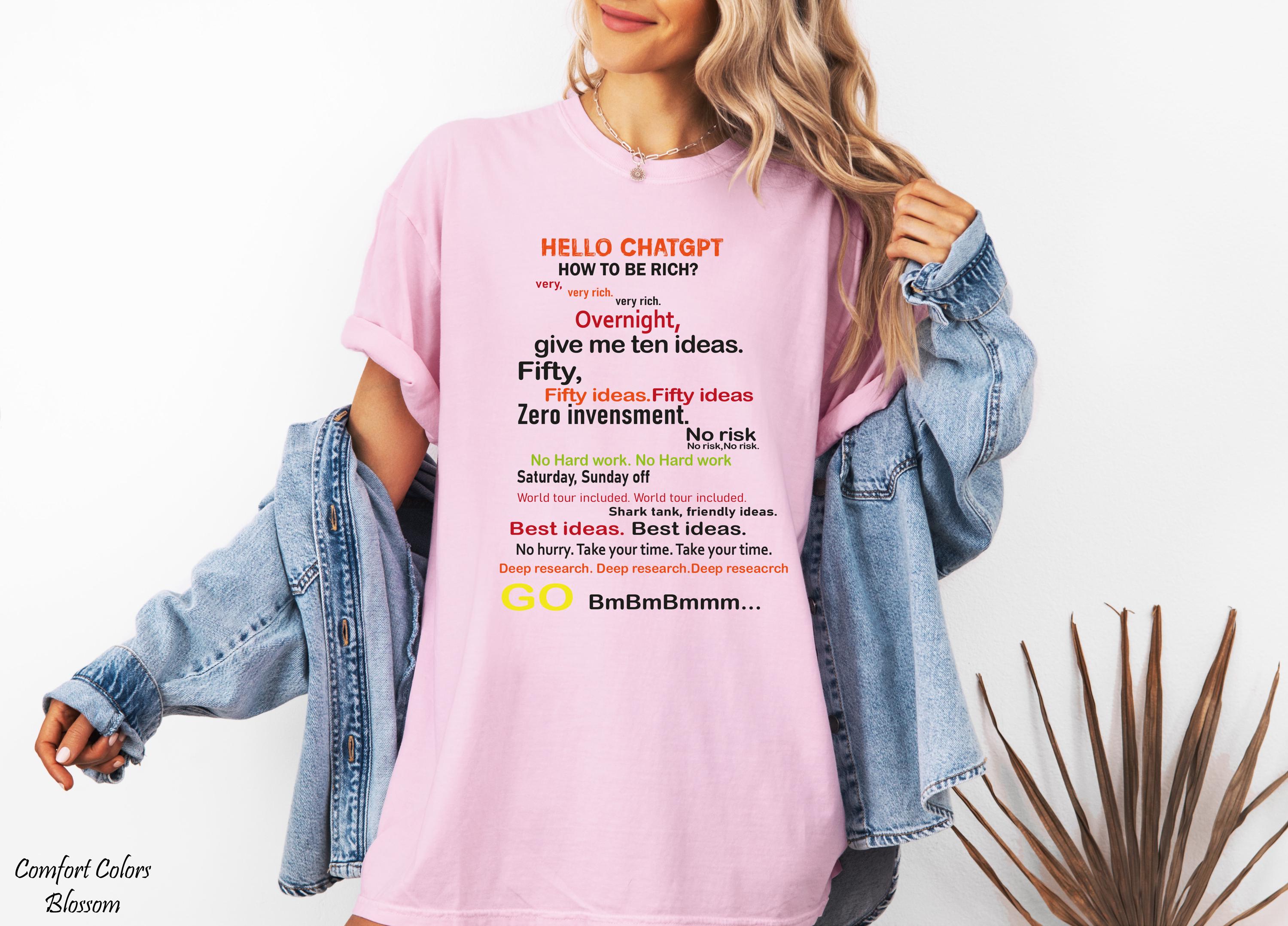 Motivational T-Shirt: How to Be Rich Shirt, Inspirational Quote Tee, Motivational Quote Tee for Entrepreneurs Dreamer, Positive T-shirt,