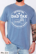 Official dad tax food inspection service shirt,funny dad tax shirt, father's day gift, dad's birthday gift, new dad crewneck, dad life tee