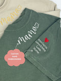 Custom Mama Shirt with Children Name on Sleeve, Mama shirt, Custom Name Shirt, Grandma Shirt, Mother's Day Gift, Mom Shirt, Gift For Mom