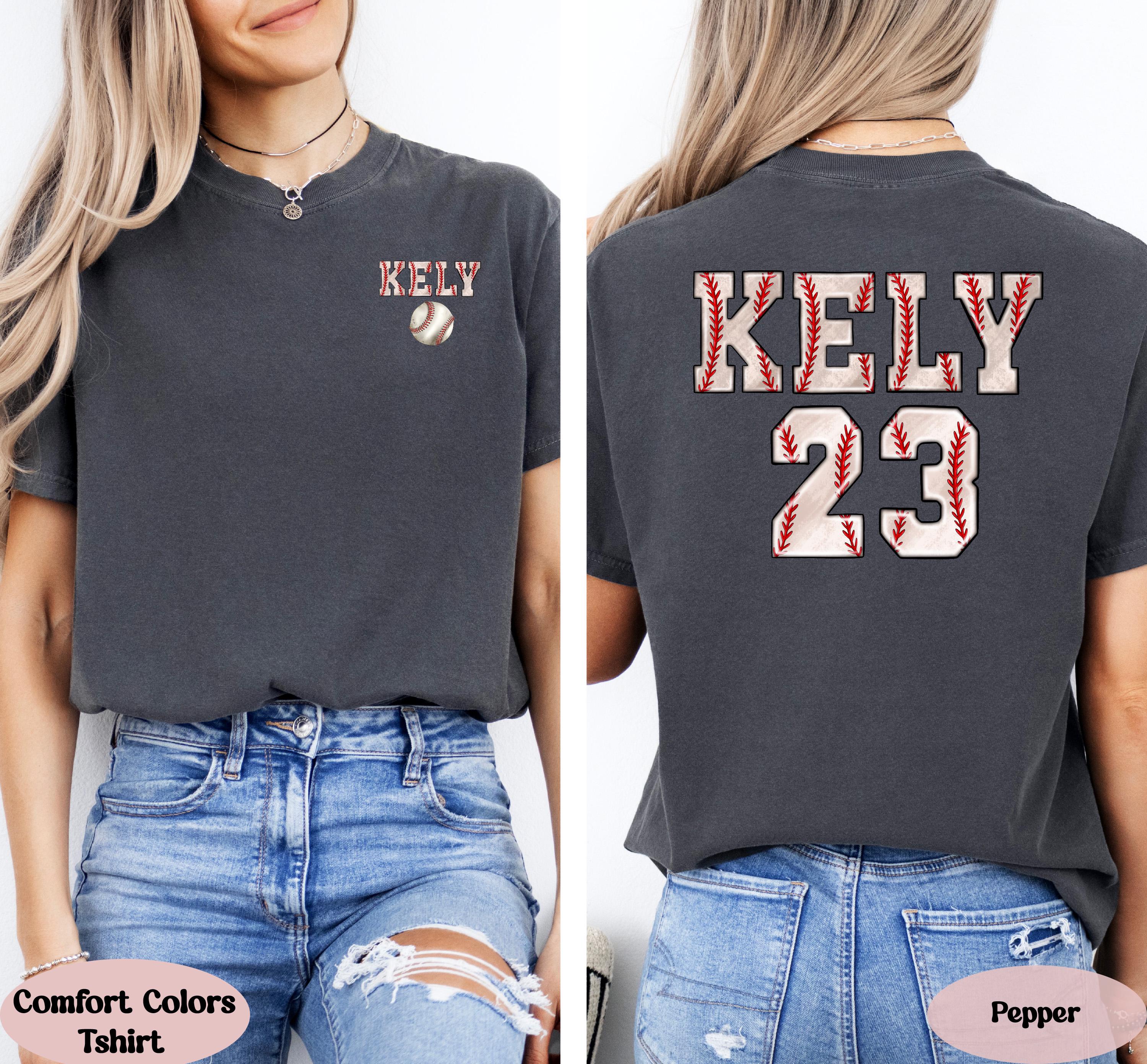 Custom Baseball Number and Name Racerback Tank Tops, Custom Baseball Mom Shirt, Custom Sports Mom Tee, Baseball Mom Gifts, Mom Life Shirt
