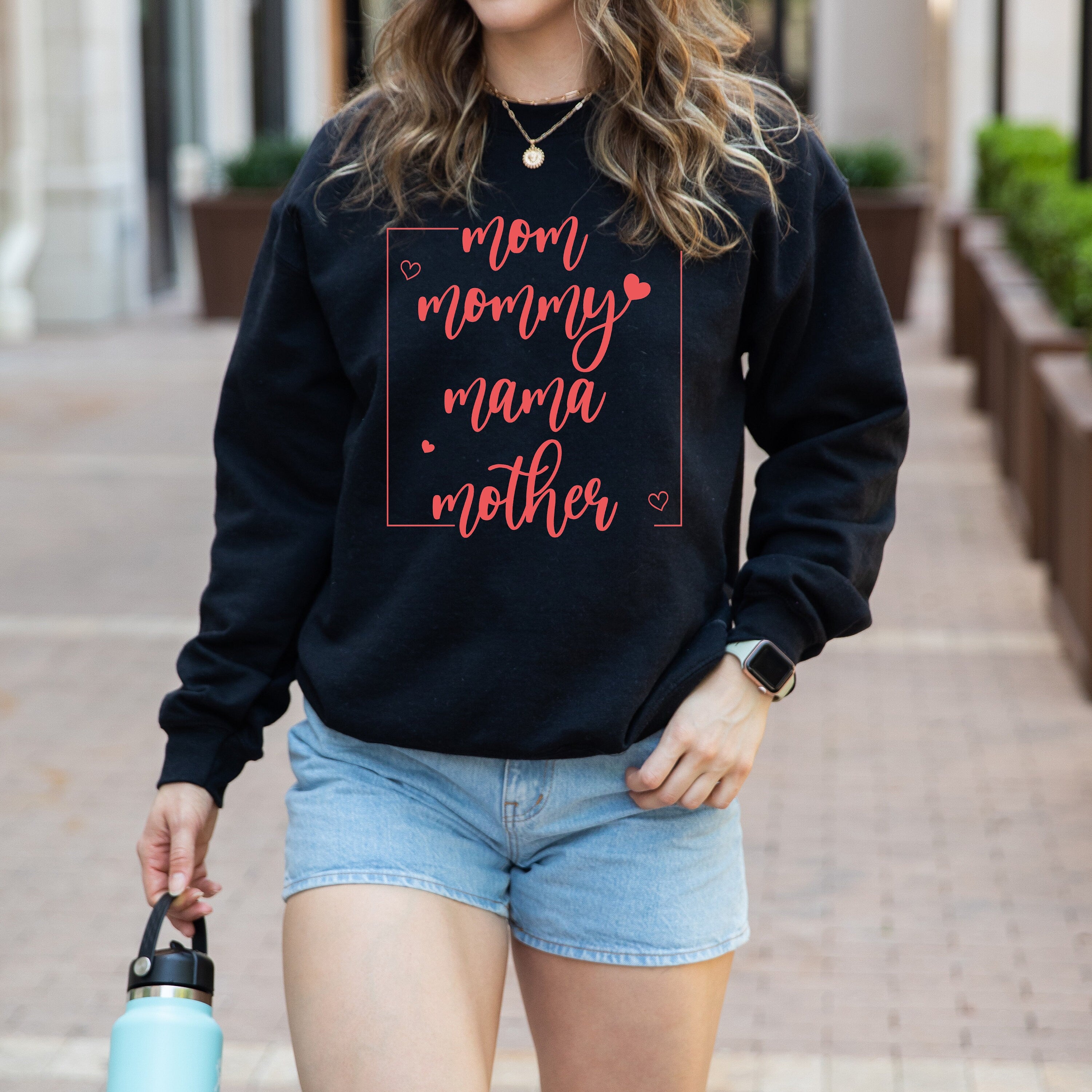 Mom Mommy Mama Mother Sweatshirt, Mother's Day Gift, Happy Mother's Day Sweatshirt, New Mom Gift, Mommy Sweatshirt, Mom Sweatshirt