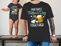 Our First Father's Day Together Gift, Matching Father's Day Shirts, Dad and Baby Shirts, Fathers Day Shirt, Father's Day Gift, Dad Gift