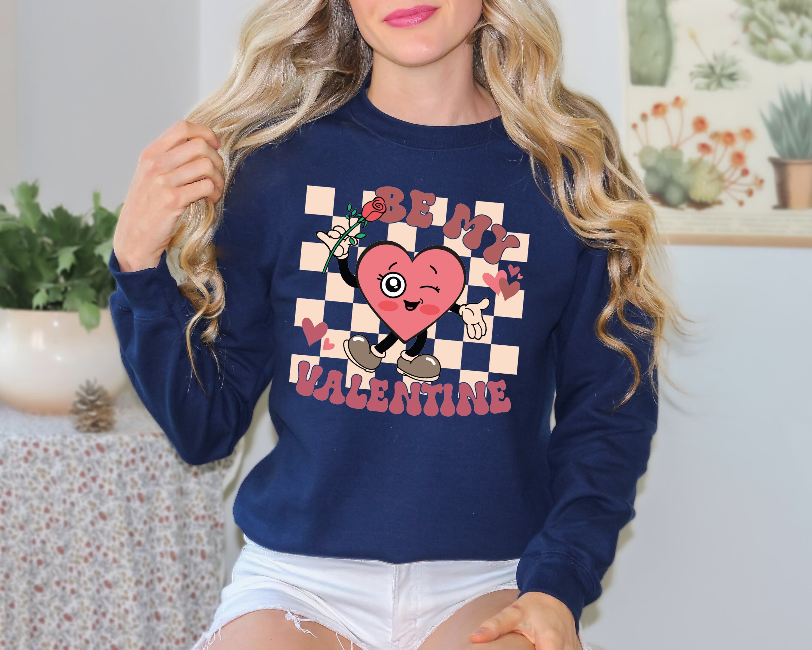 Be My Valentine Sweatshirt ,Lovers Shirt, Funny Valentine's Sweatshirt, Valentine's Day Sweatshirt, Funny Sweatshirt, Gift for Friend