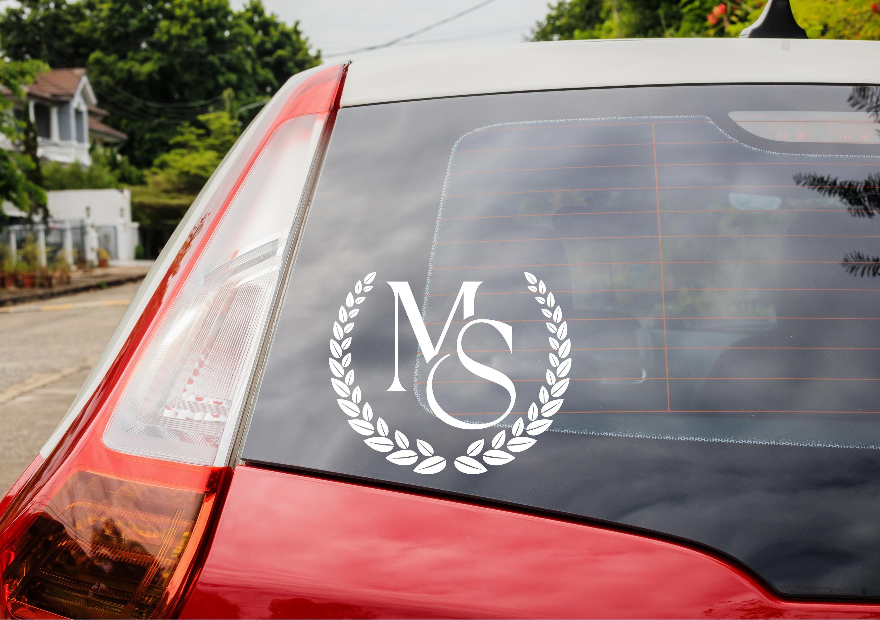 Custom Logo Car Window Decal, Vehicle Rear Windshield Sticker, Business Logo,Your Own Logo File,Your Custom Logo Vinyl Decal Trailer Sticker