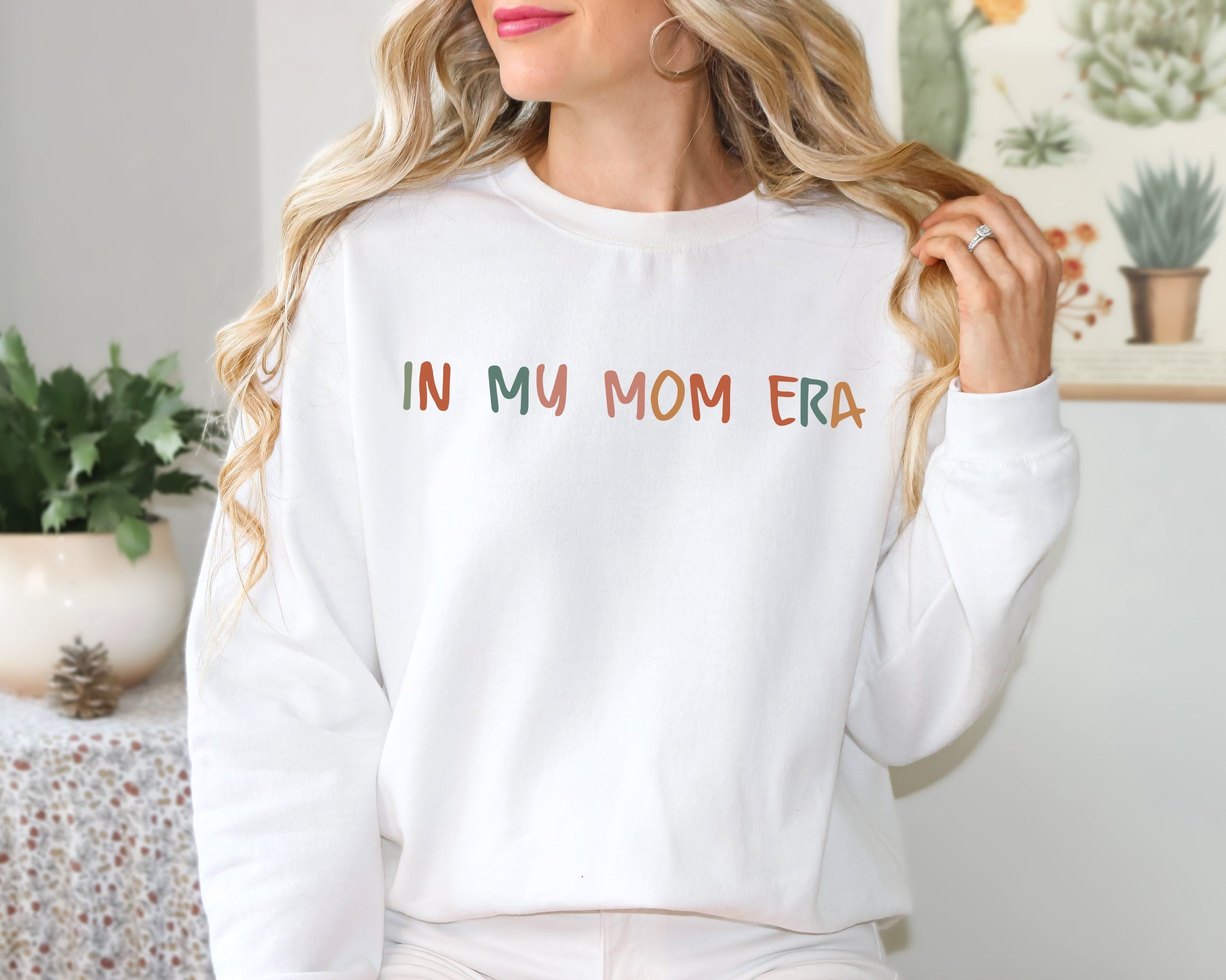 In My Mom Era Sweatshirt, Mama Sweatshirt,  Mom Club,  Mom Sweatshirt, New Mom Gift, Gender Reveal, Expecting Mom Gift