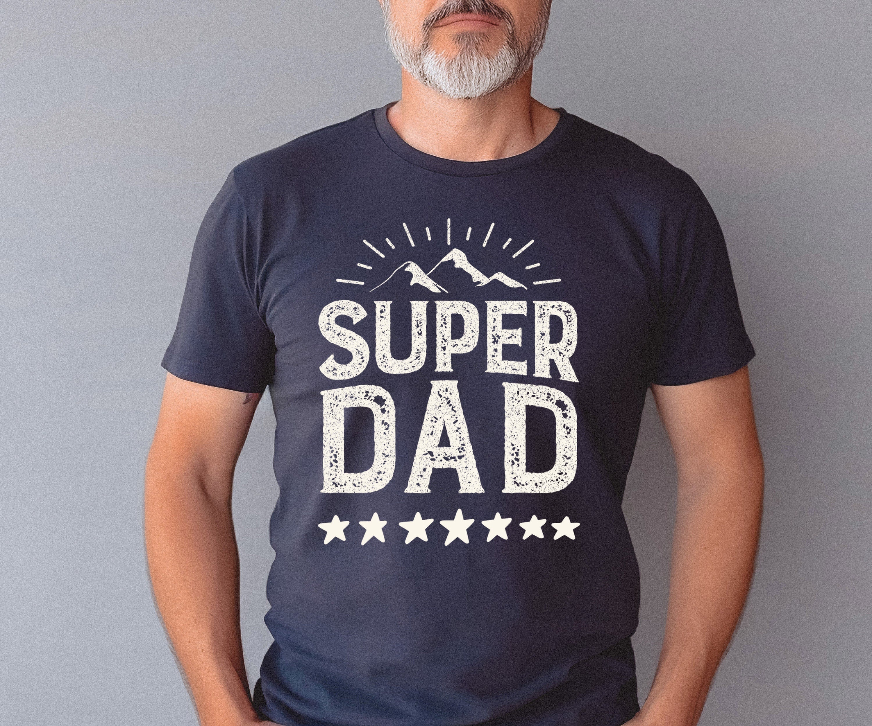 Super Dad Shirt, Dad Gift for Husband or Father with Superhero Dad Tshirt Graphic, Father's Day or Baby Shower Gift for Him Superdad Tee