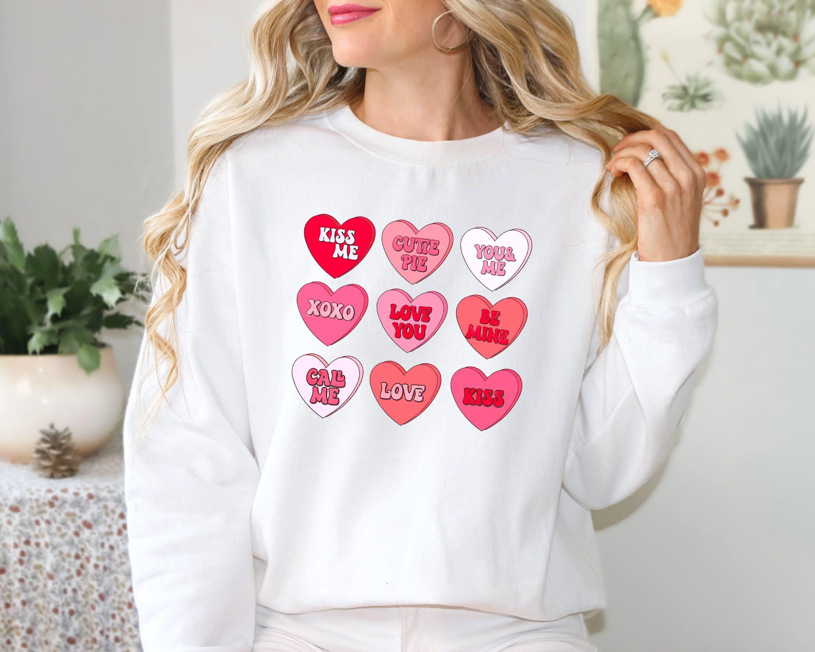 Vintage Sweatshirt, College Letters Sweatshirt, Retro Sweatshirt, Saying Sweaters, Valentines day couple sweatshirt