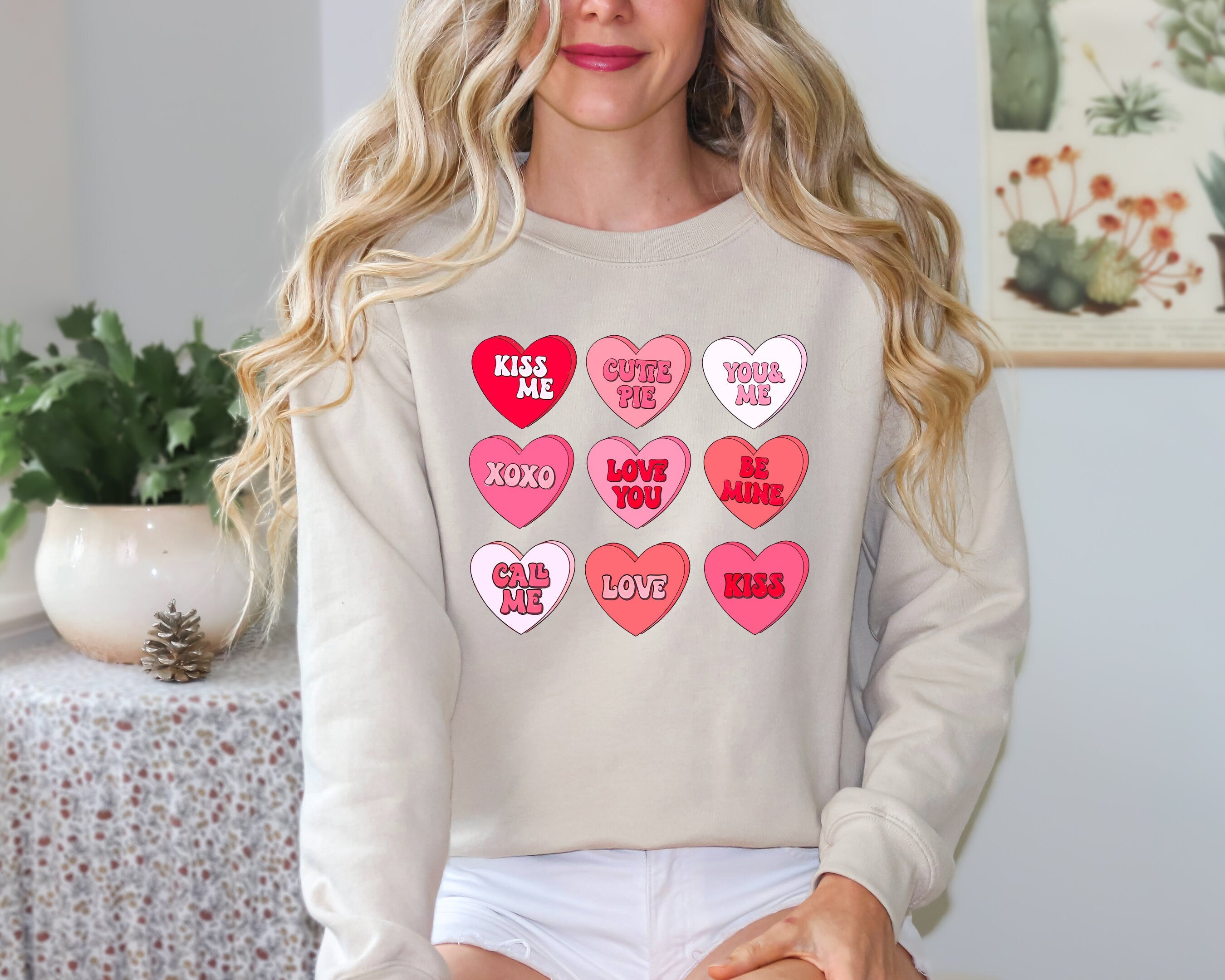 Vintage Sweatshirt, College Letters Sweatshirt, Retro Sweatshirt, Saying Sweaters, Valentines day couple sweatshirt