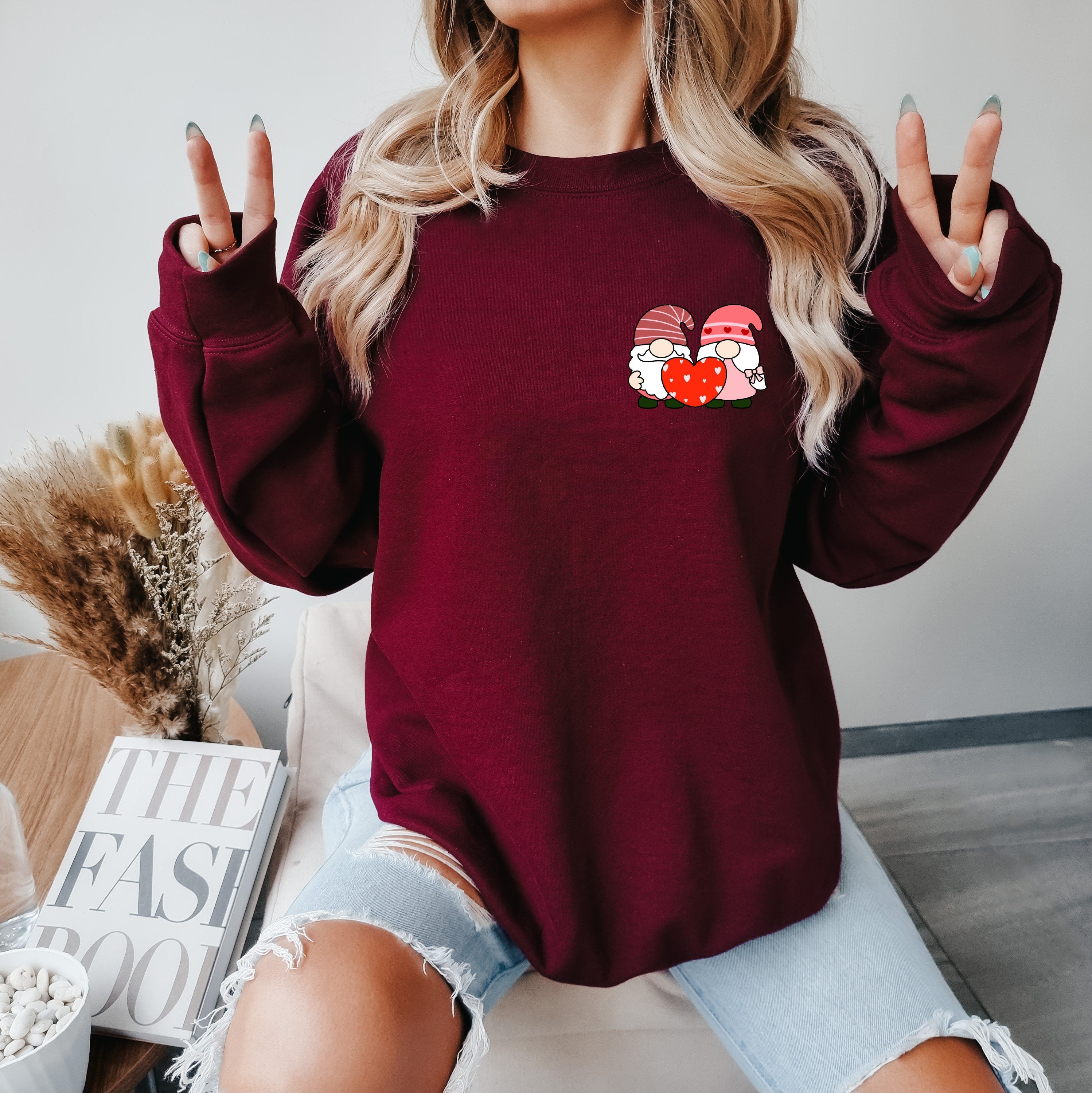 Valentine Sweatshirt,  Love Sweatshirt, Funny Valentine's sweatshirt, Valentine's Day Shirt, Cute Sweatshirt, Gift for Friend