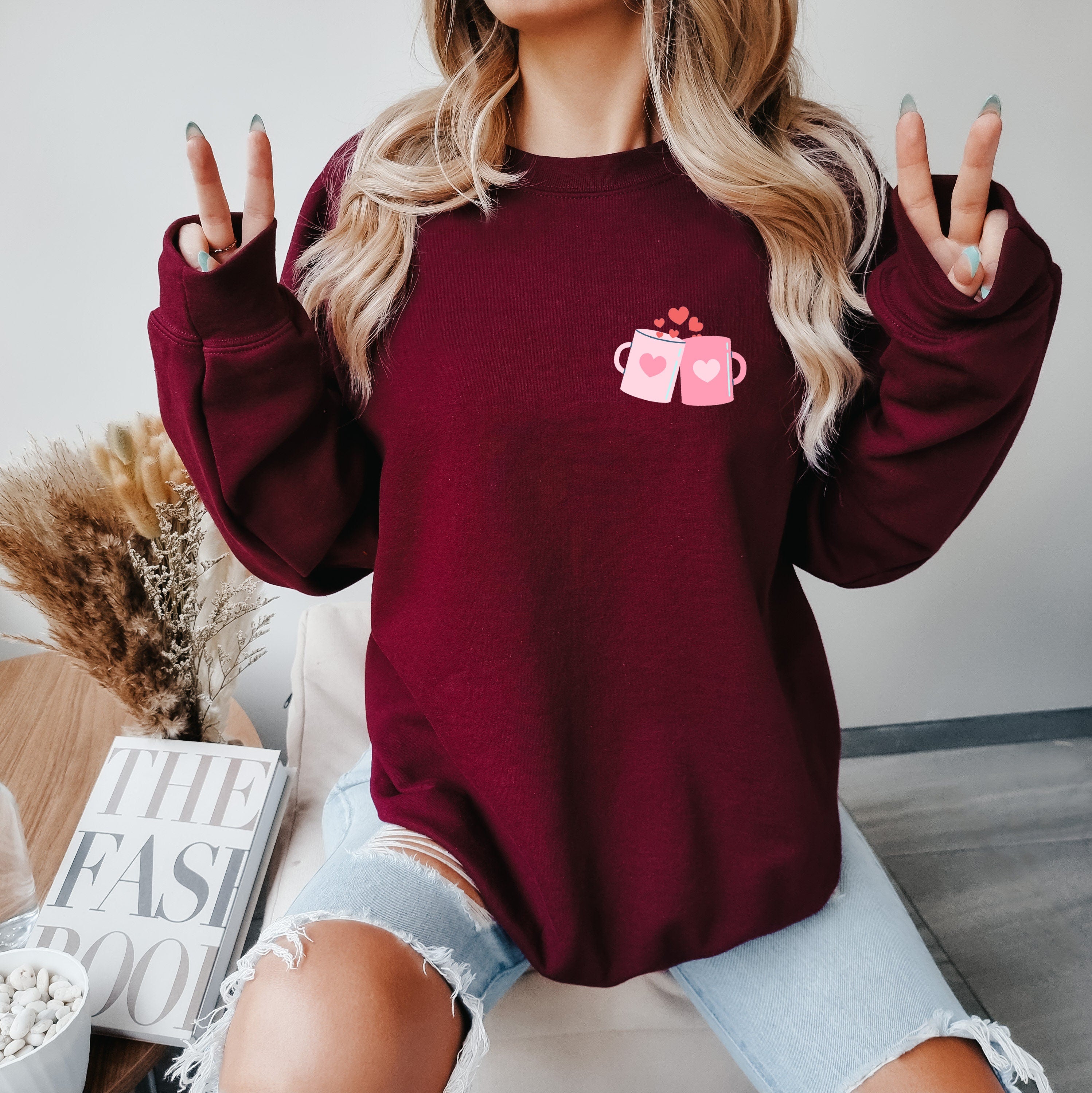 Valentine Sweatshirt, Coffee Lovers Shirt, Funny Valentine's Sweatshirt, Valentine's Day Sweatshirt, Funny Coffee Sweatshirt,Gift for Friend